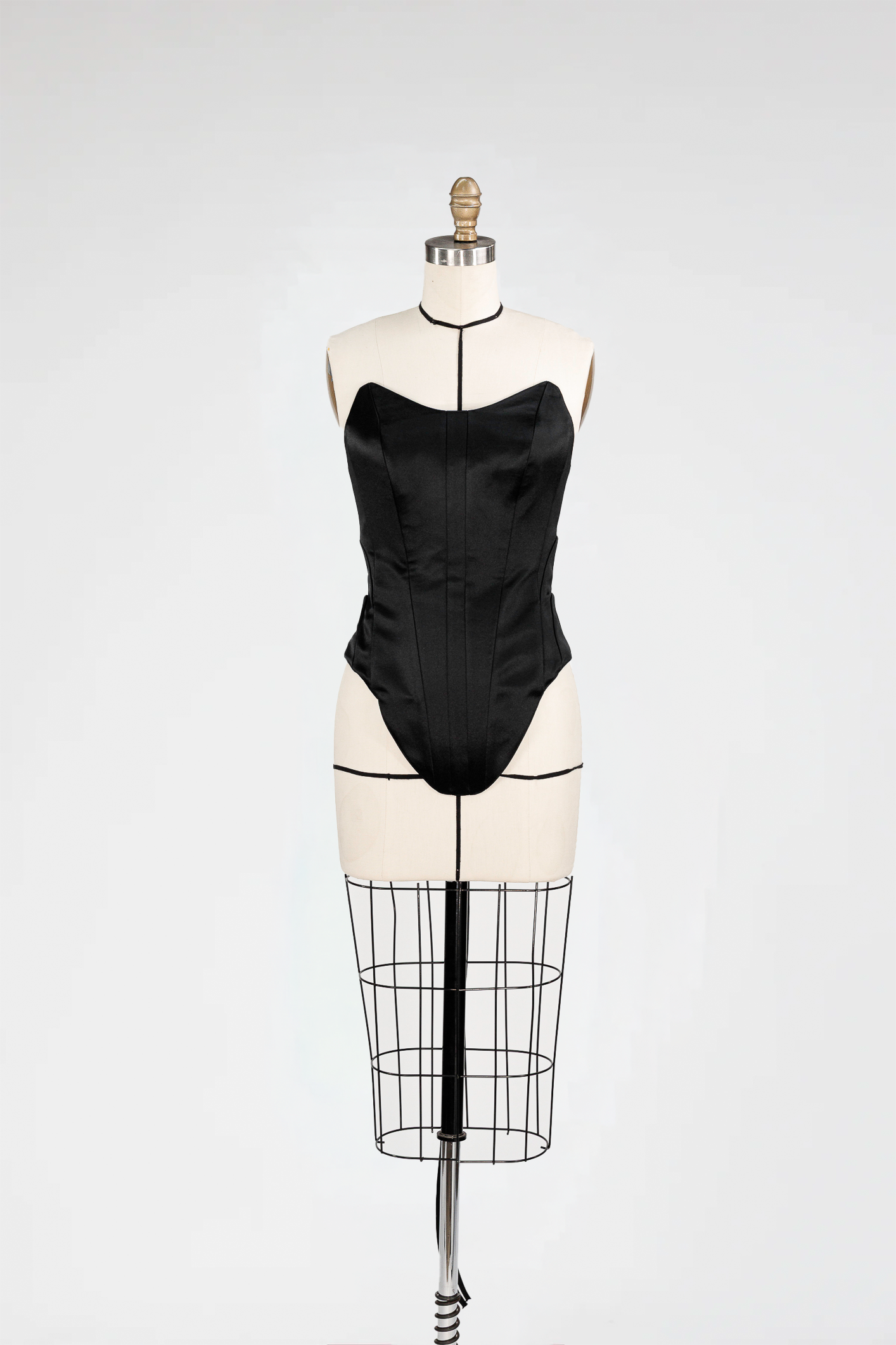 The Margaux Satin Corset