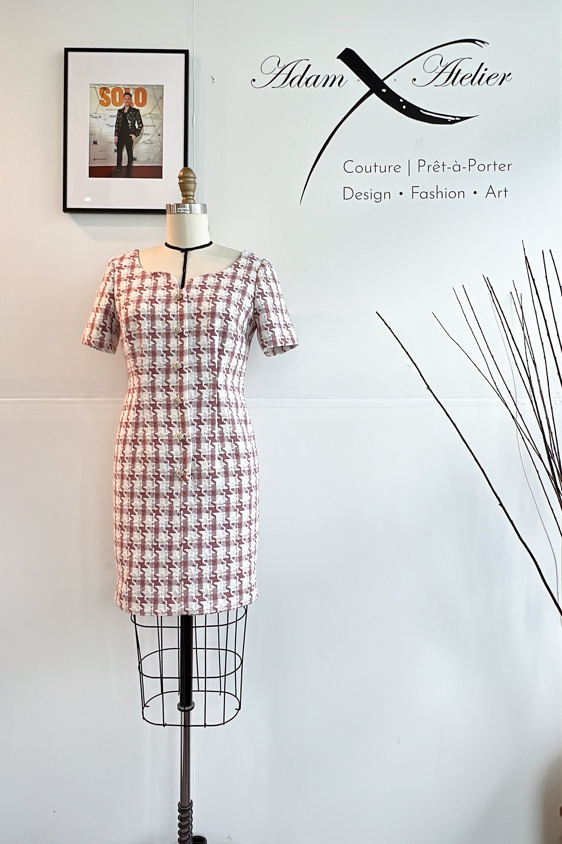 Pastel Tweed Ensemble