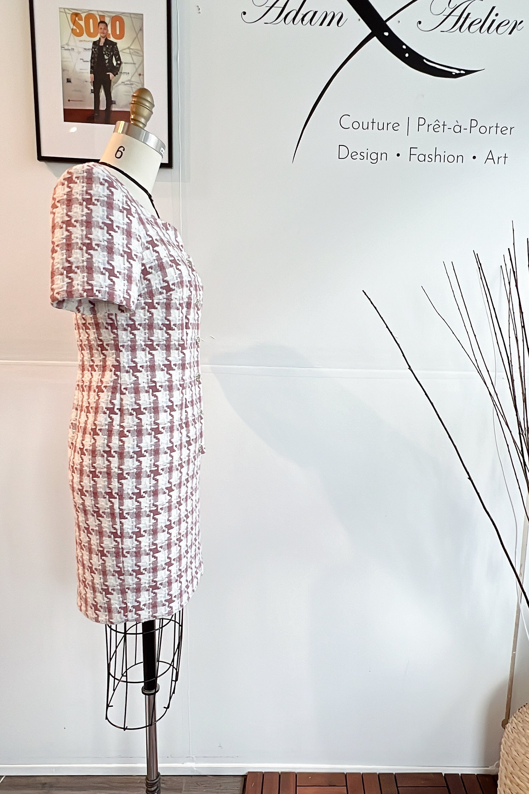 Pastel Tweed Ensemble