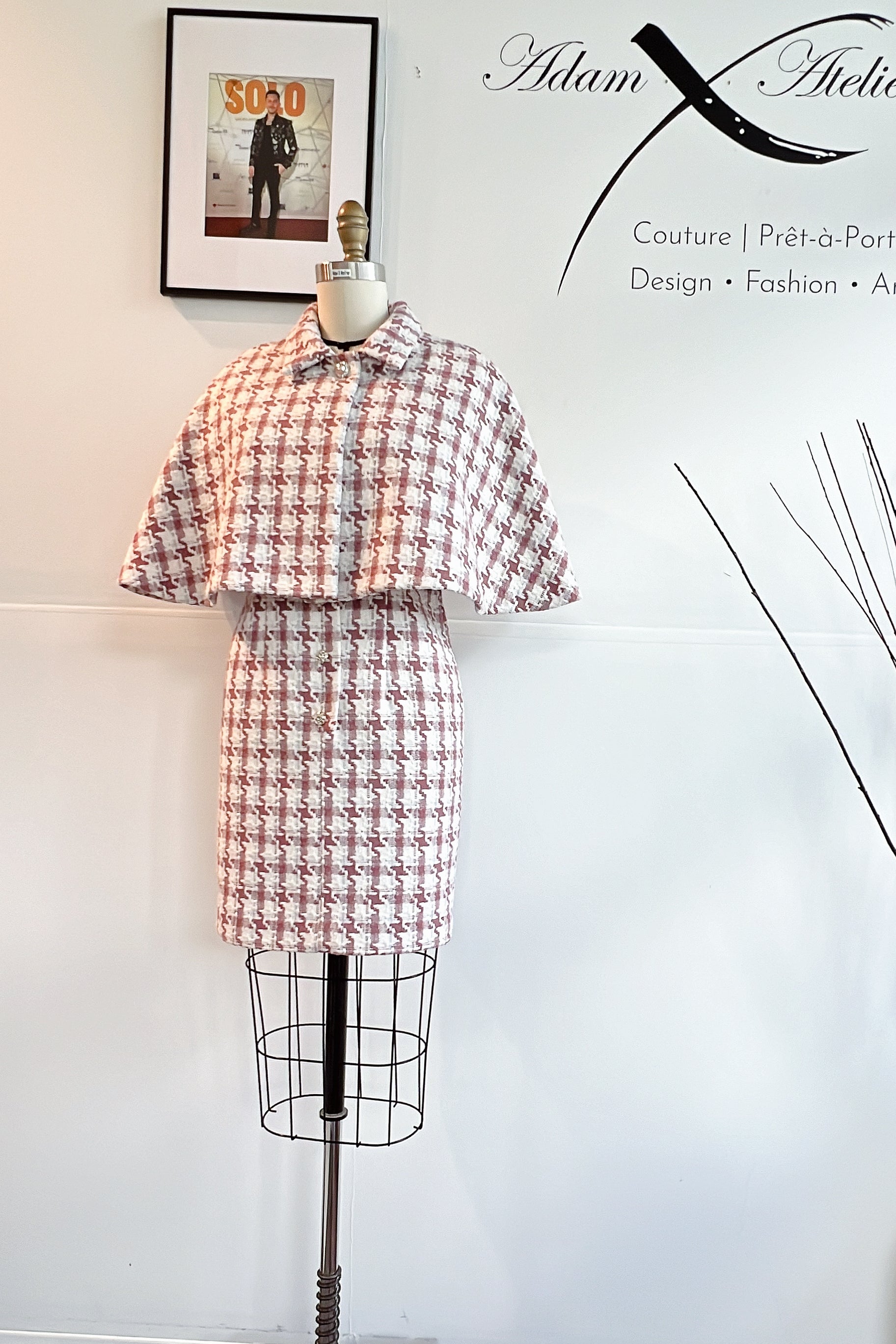 Pastel Tweed Ensemble