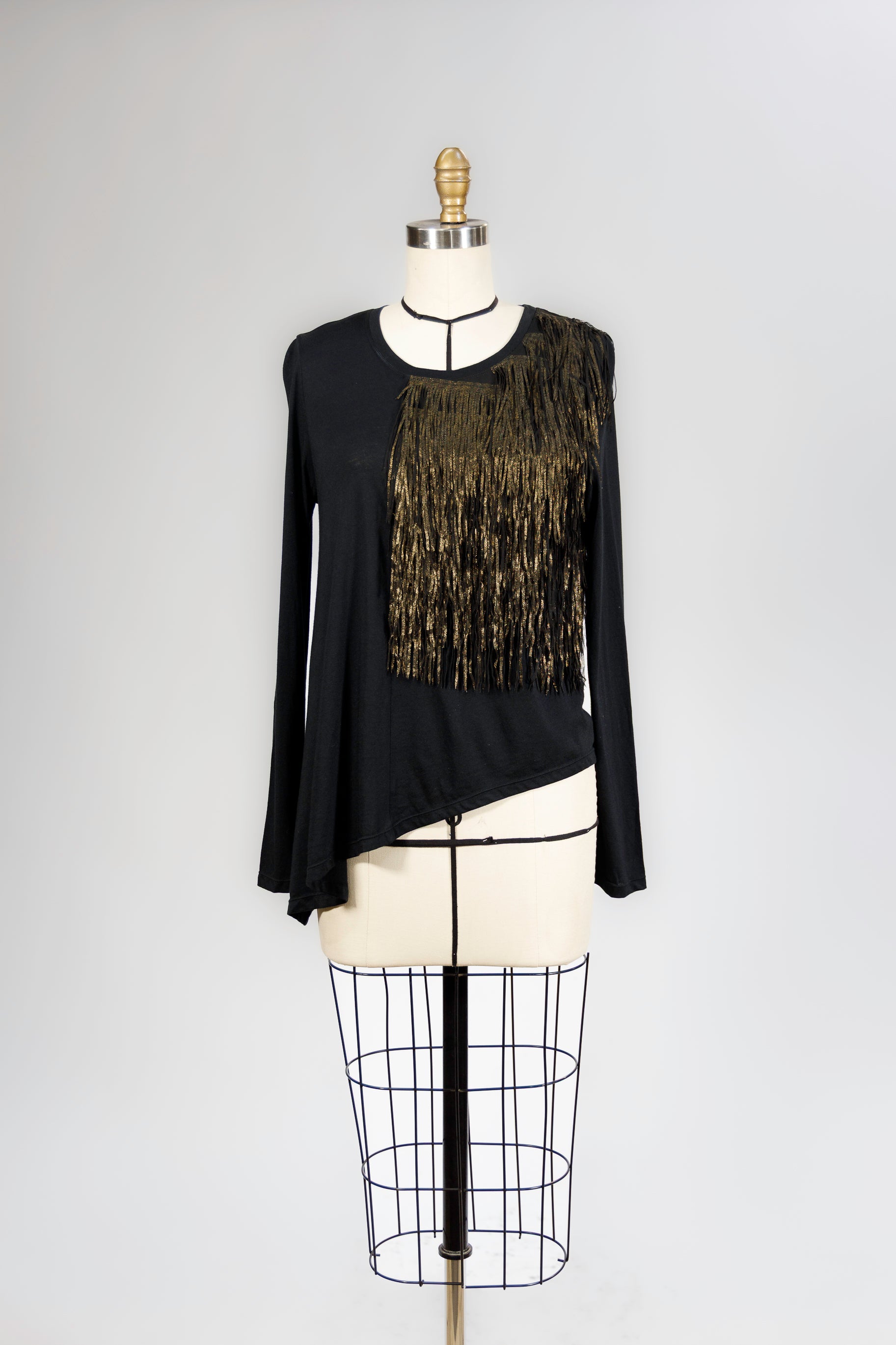Long Sleeve Golden Tassel
