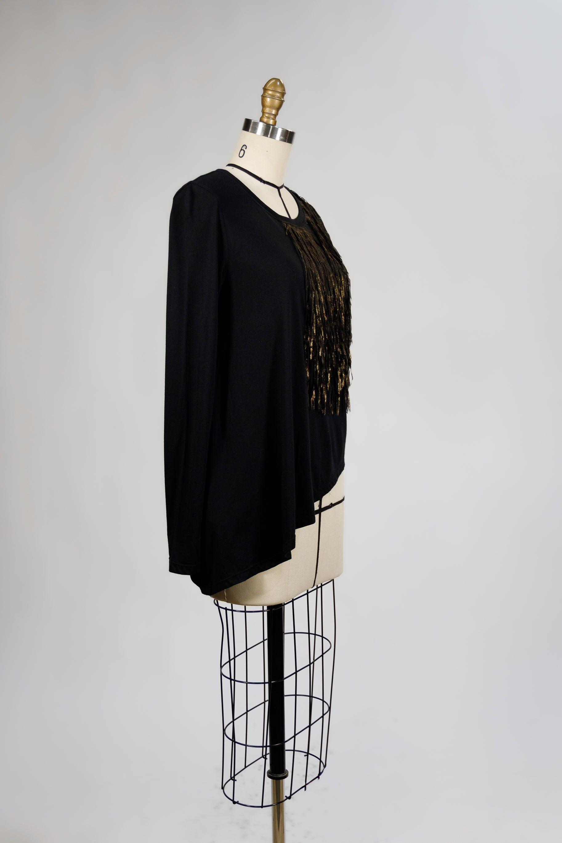 Long Sleeve Golden Tassel