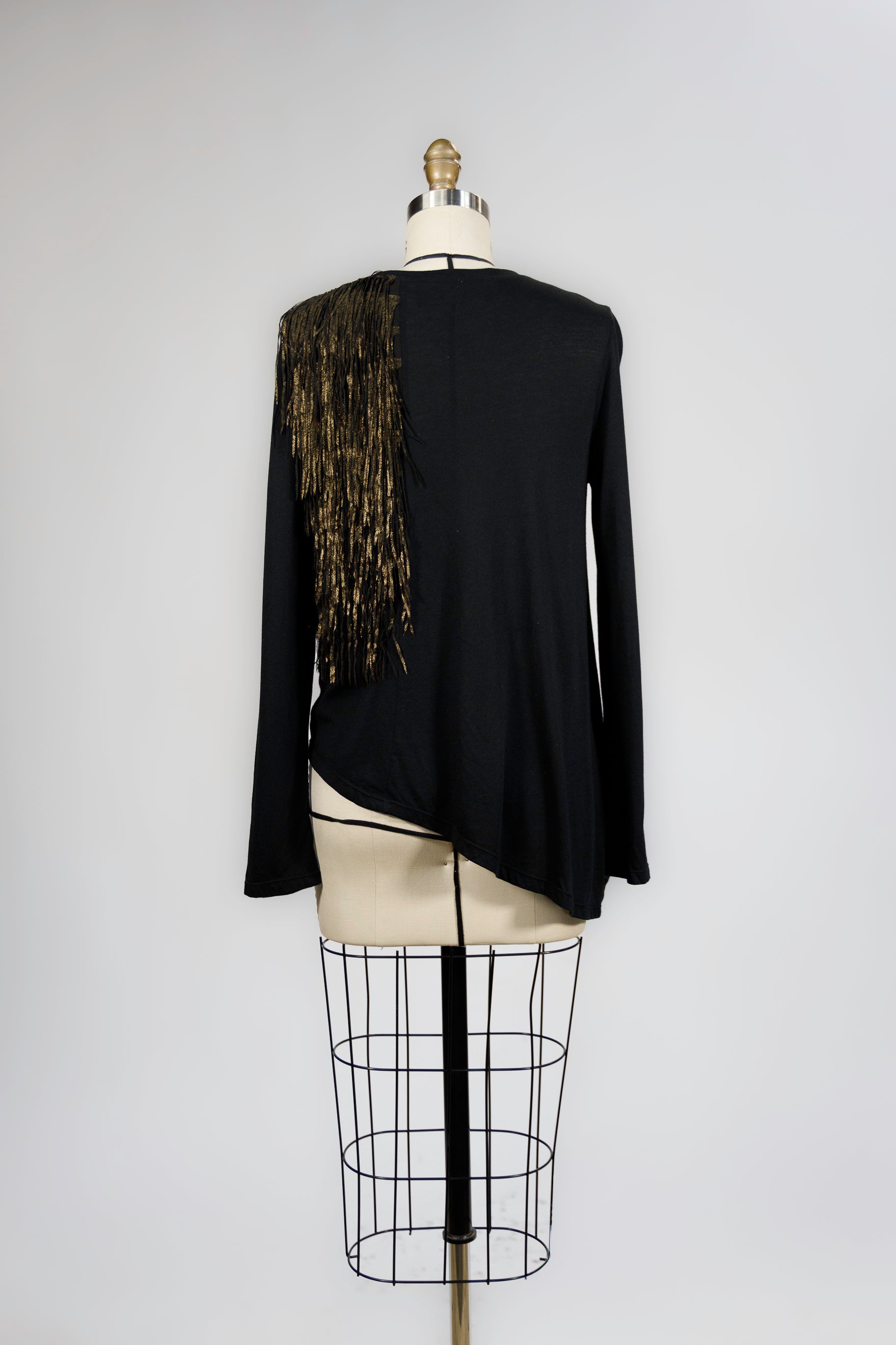 Long Sleeve Golden Tassel
