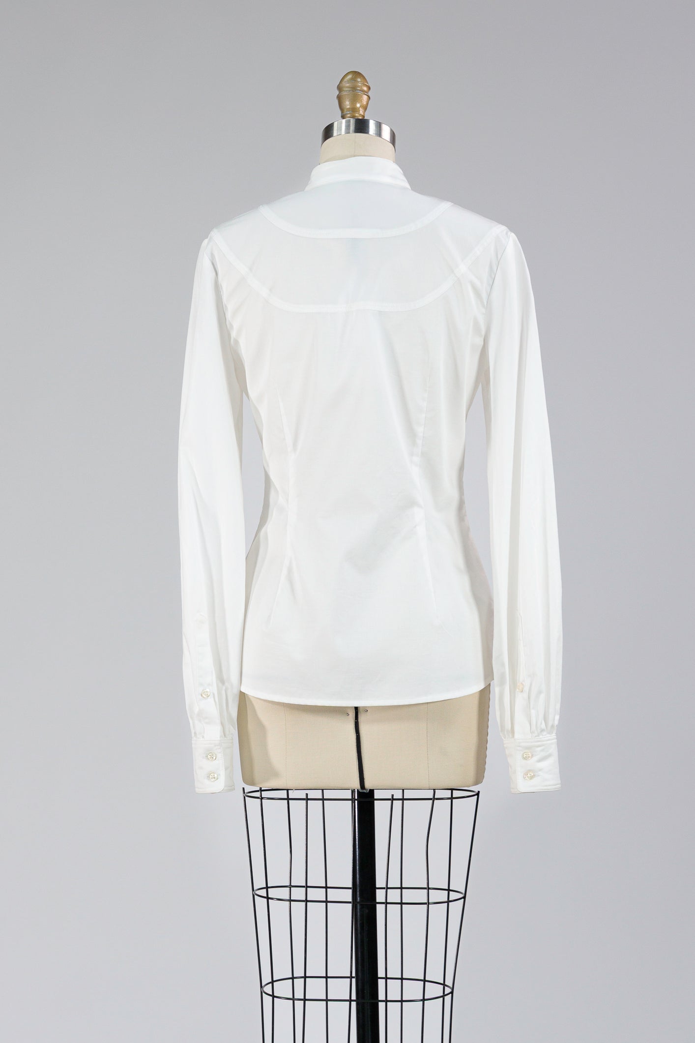 Haute Pleated Tuxedo Blouse
