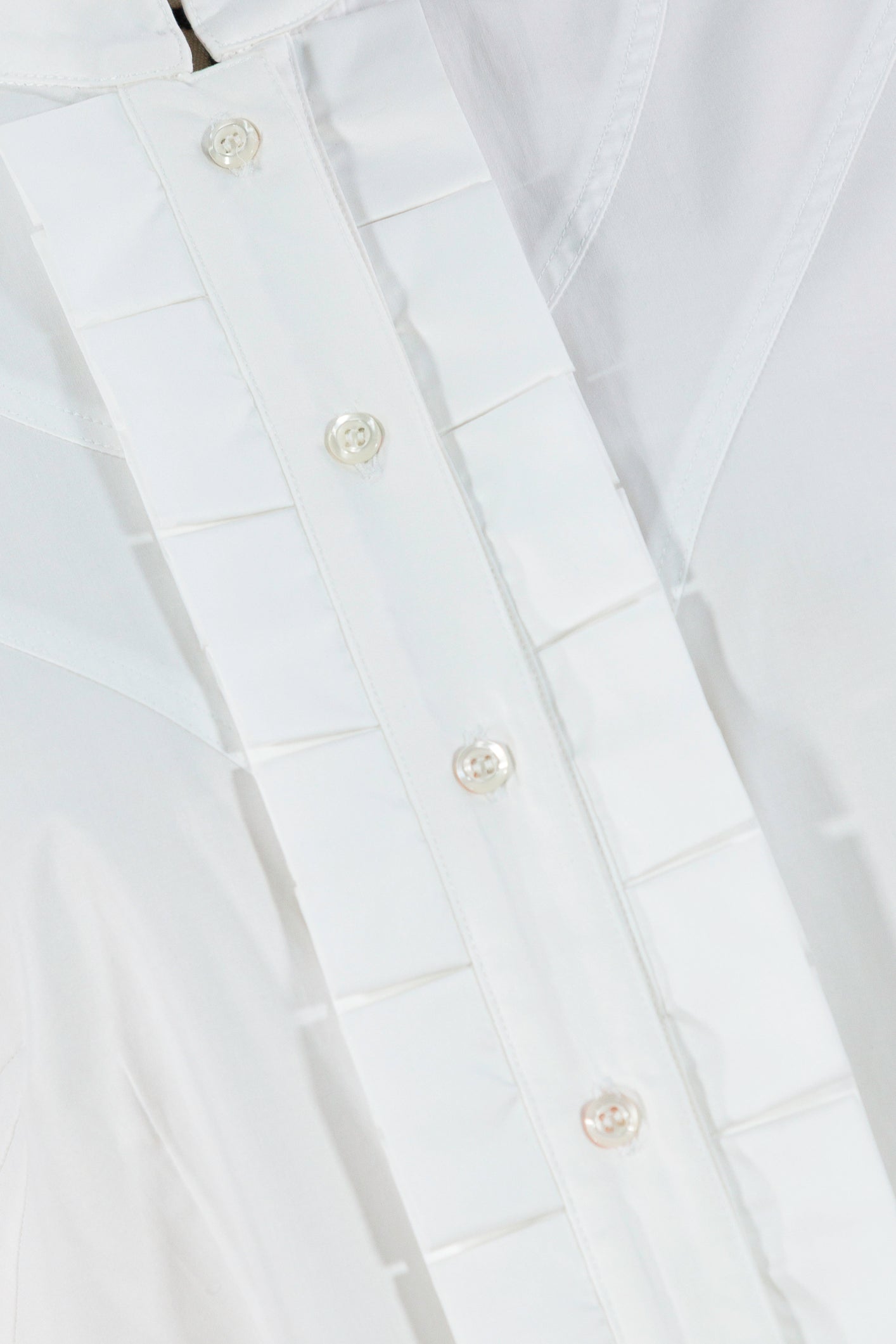 Haute Pleated Tuxedo Blouse