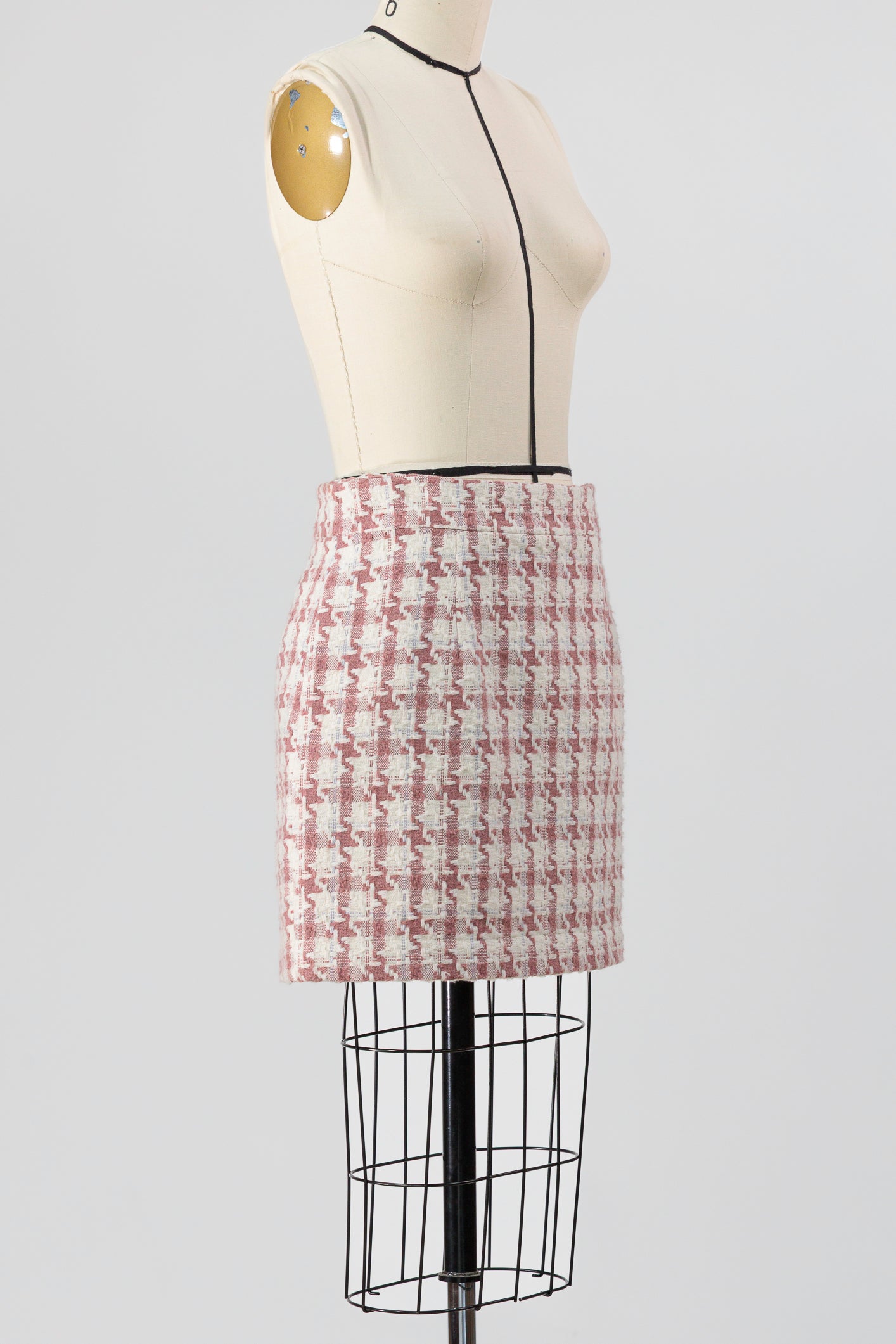 Heritage Houndstooth Skirt
