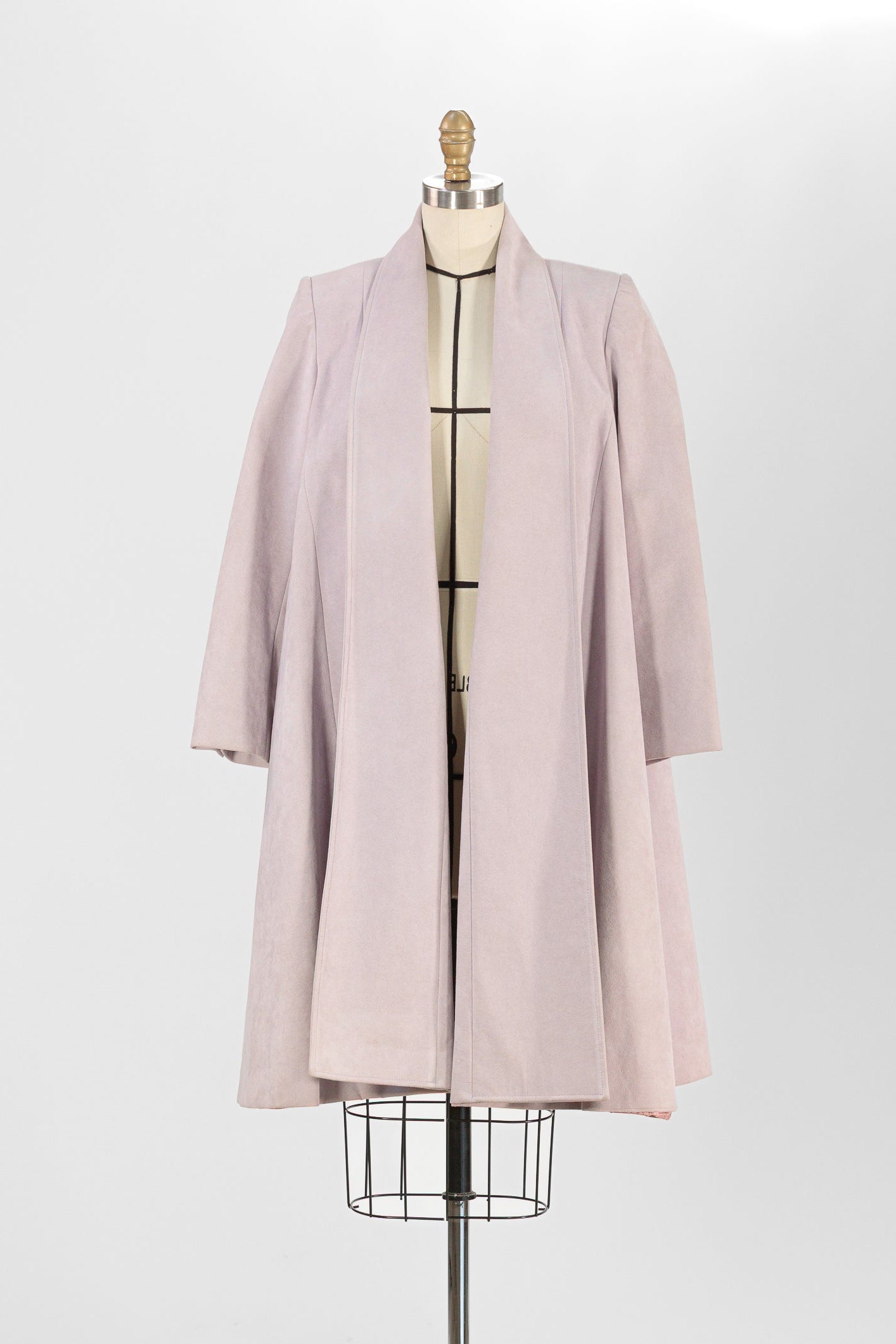 Suede London Coat