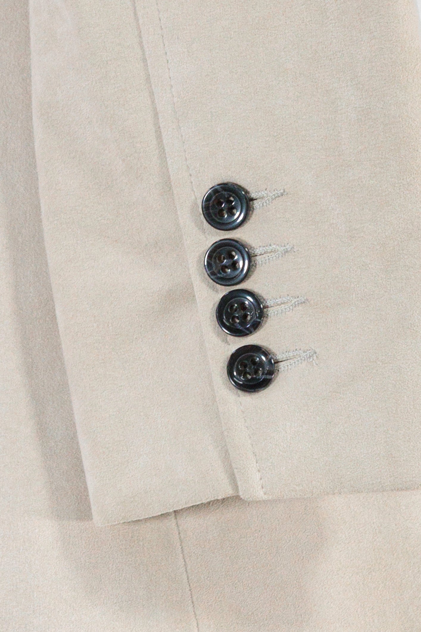 Suede Sculpted Coat