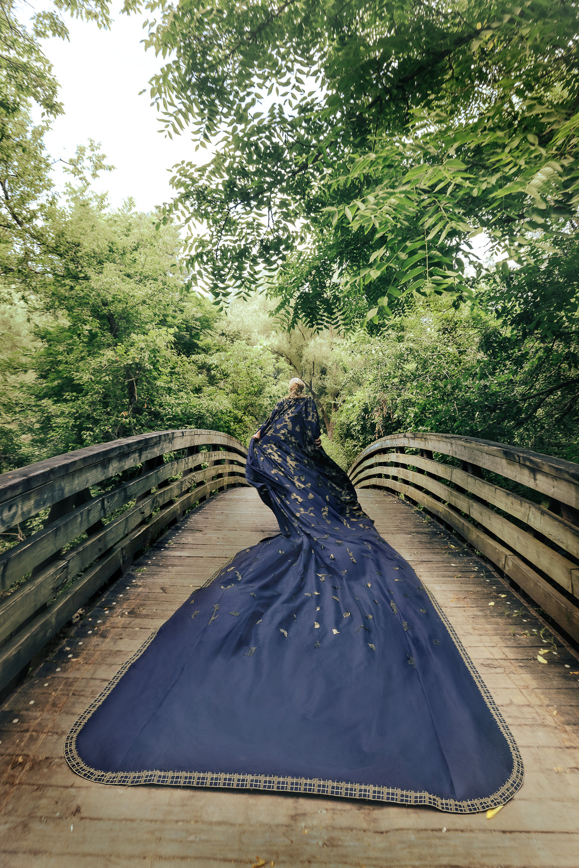 Celestial Majesty Cape with Ornate Collar