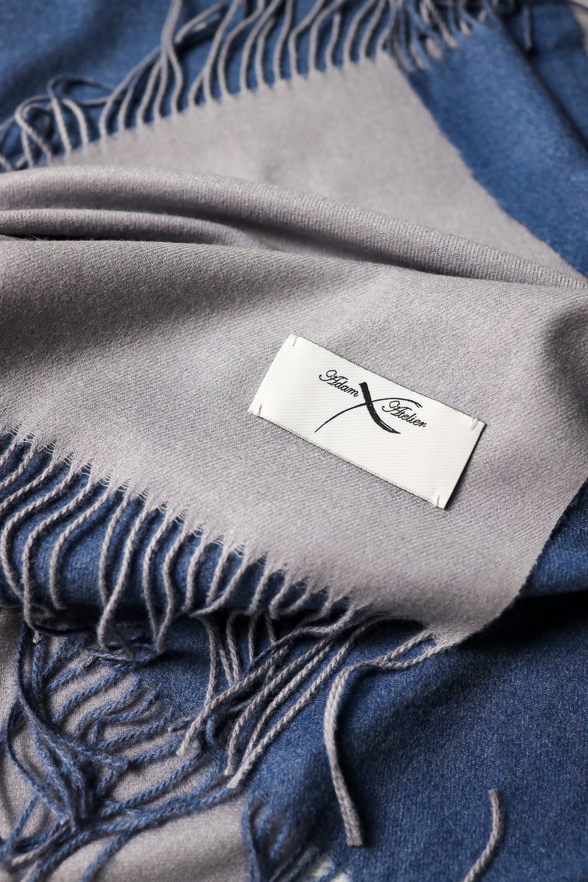 Wool Blend two Tone Scarf