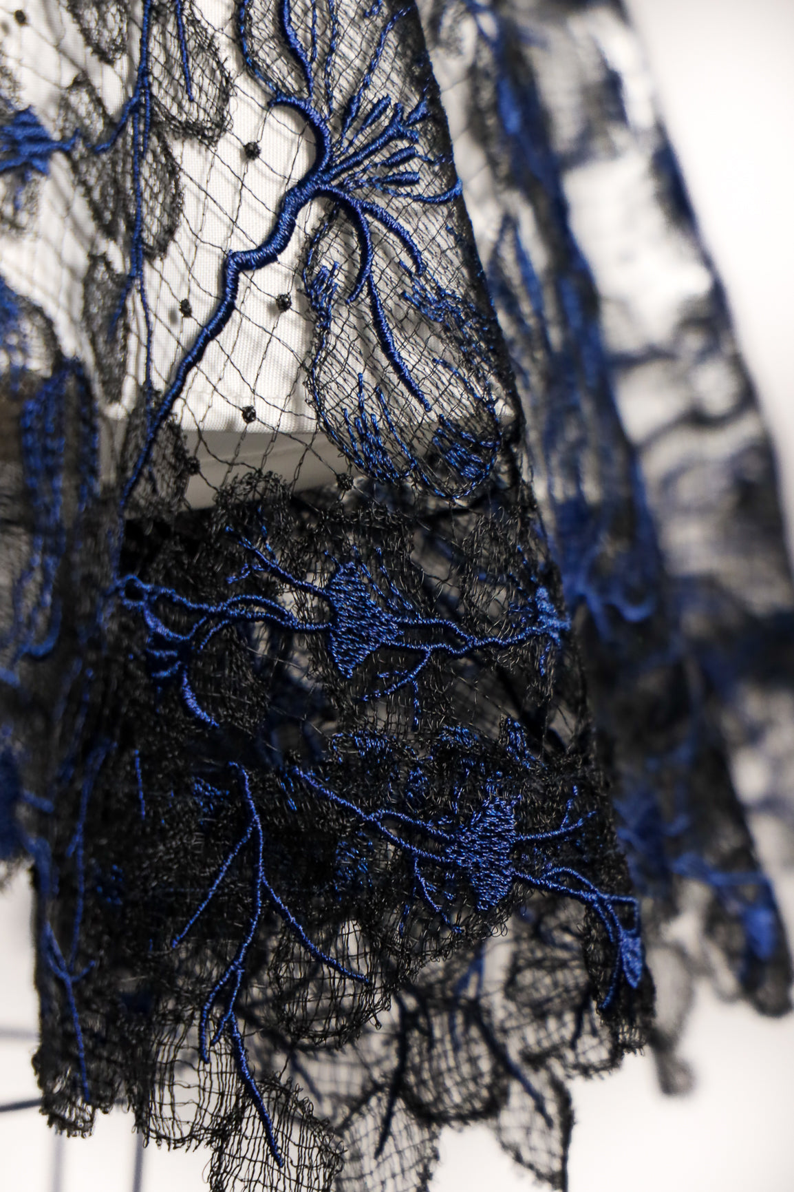 Midnight Bloom Lace Dress