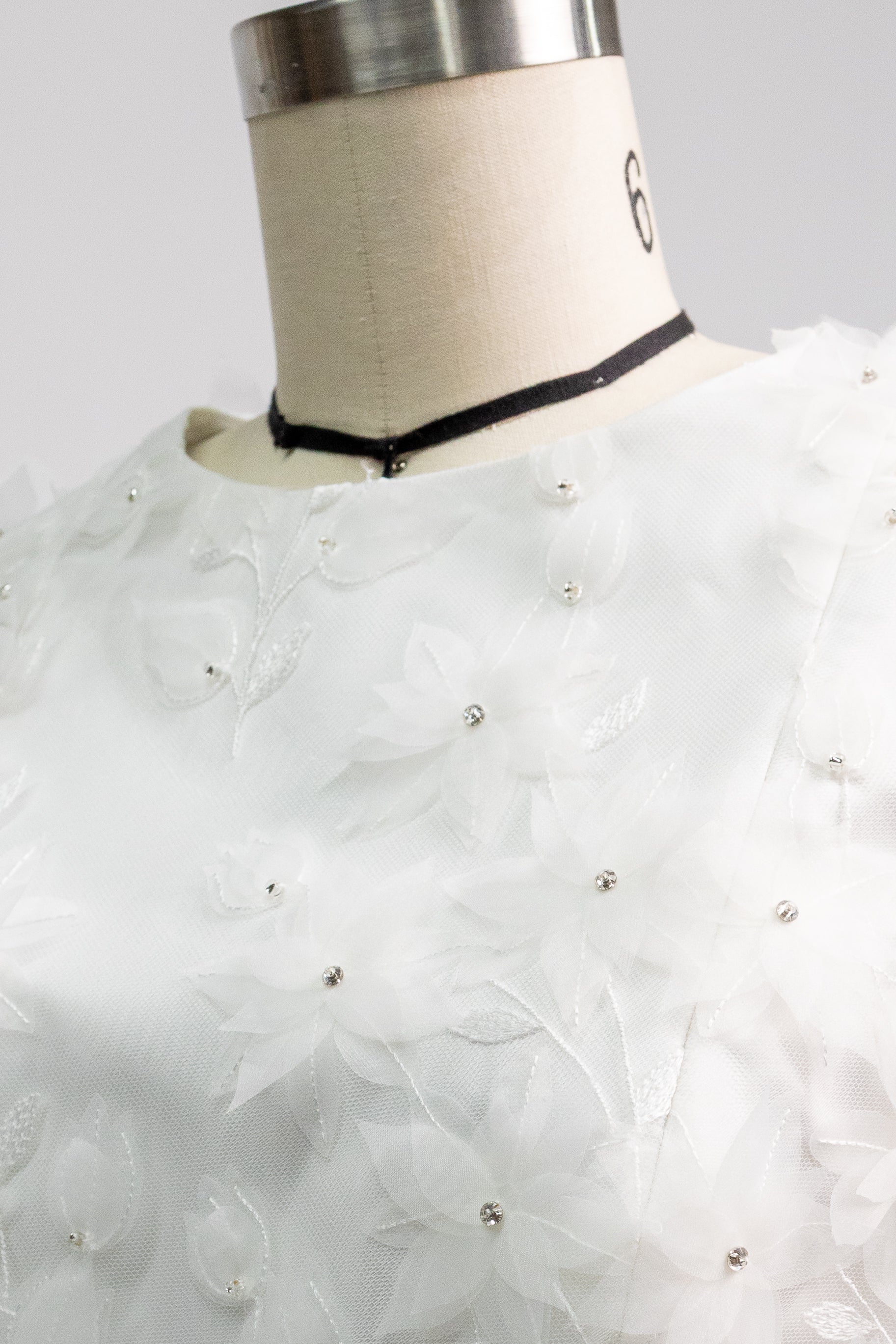 Cascade Silk Chiffon Dress