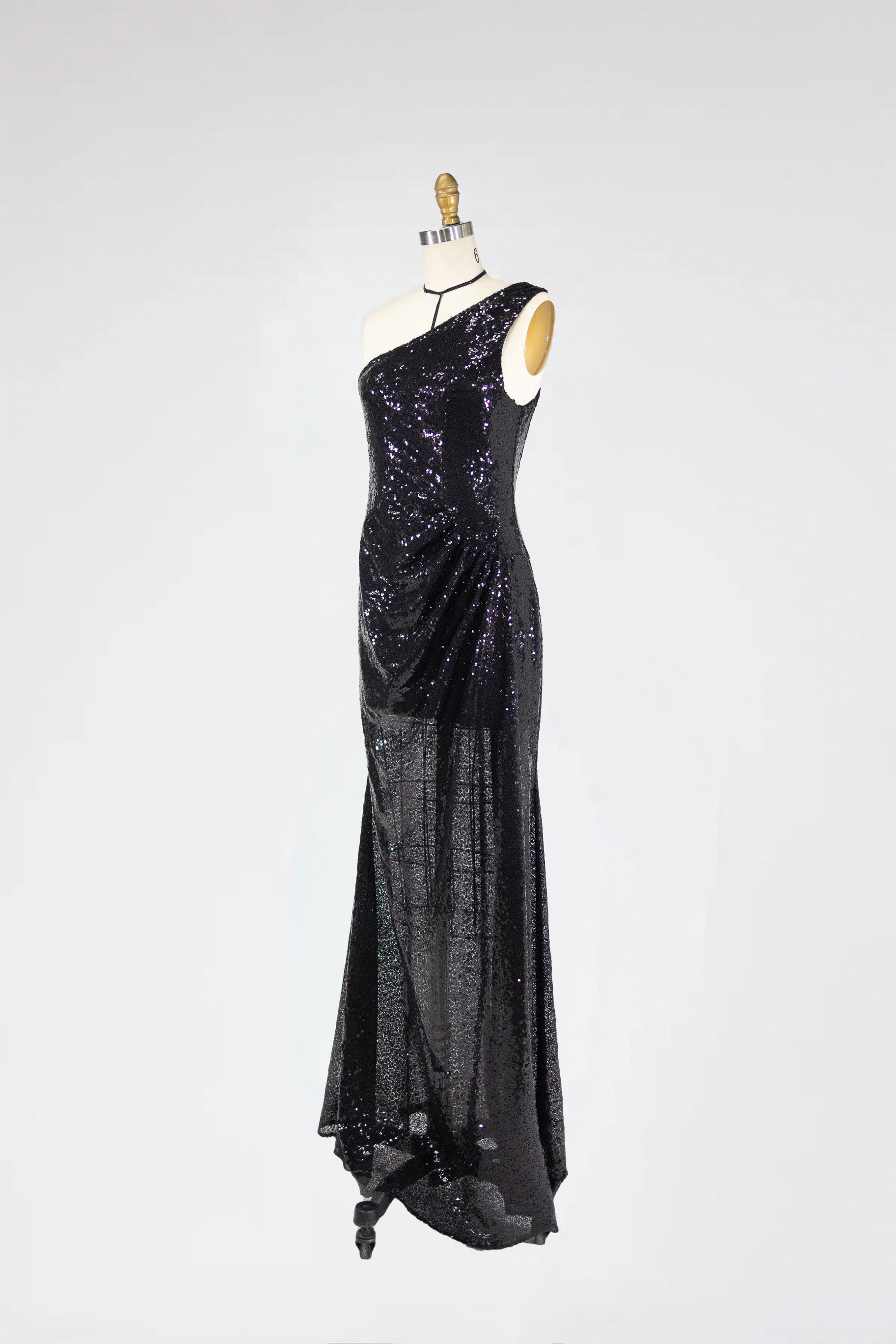 Noir Luminaire Gown