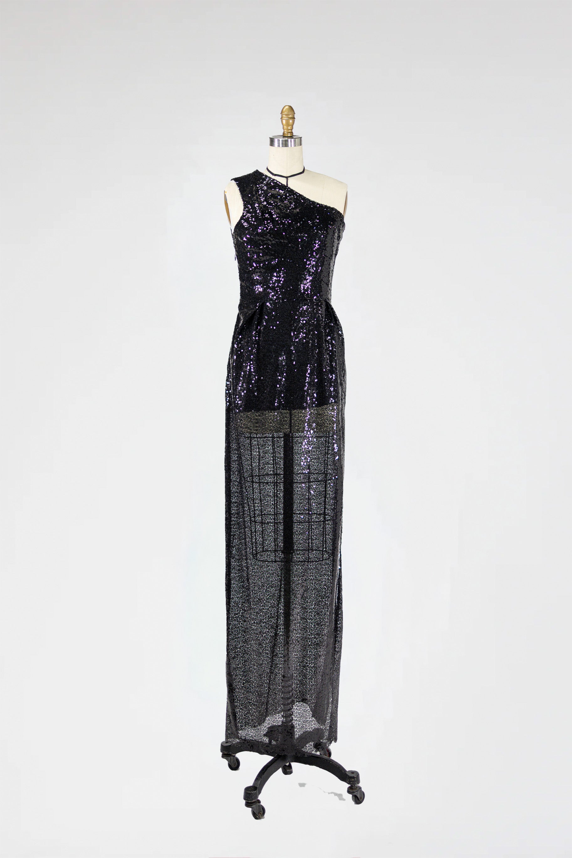 Luminous Noir Gown