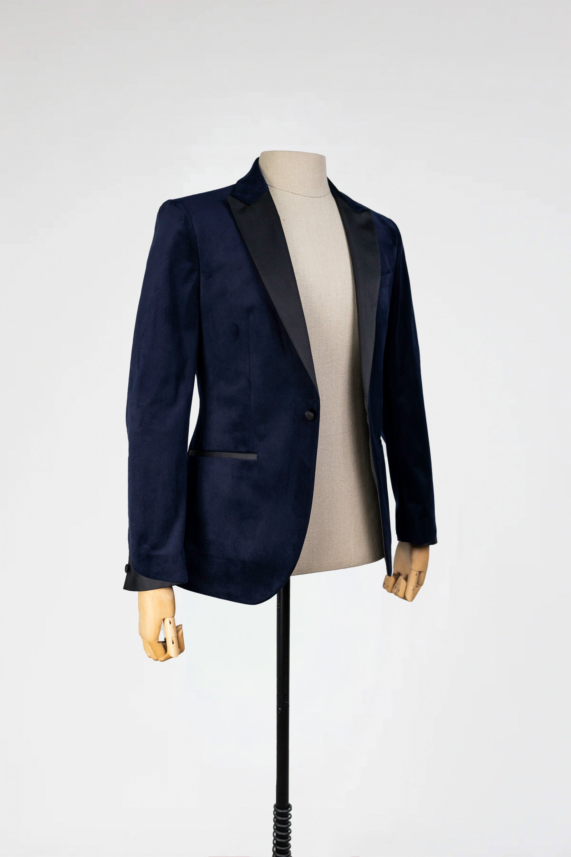 Mans Wool Blend Tuxedo Jacket