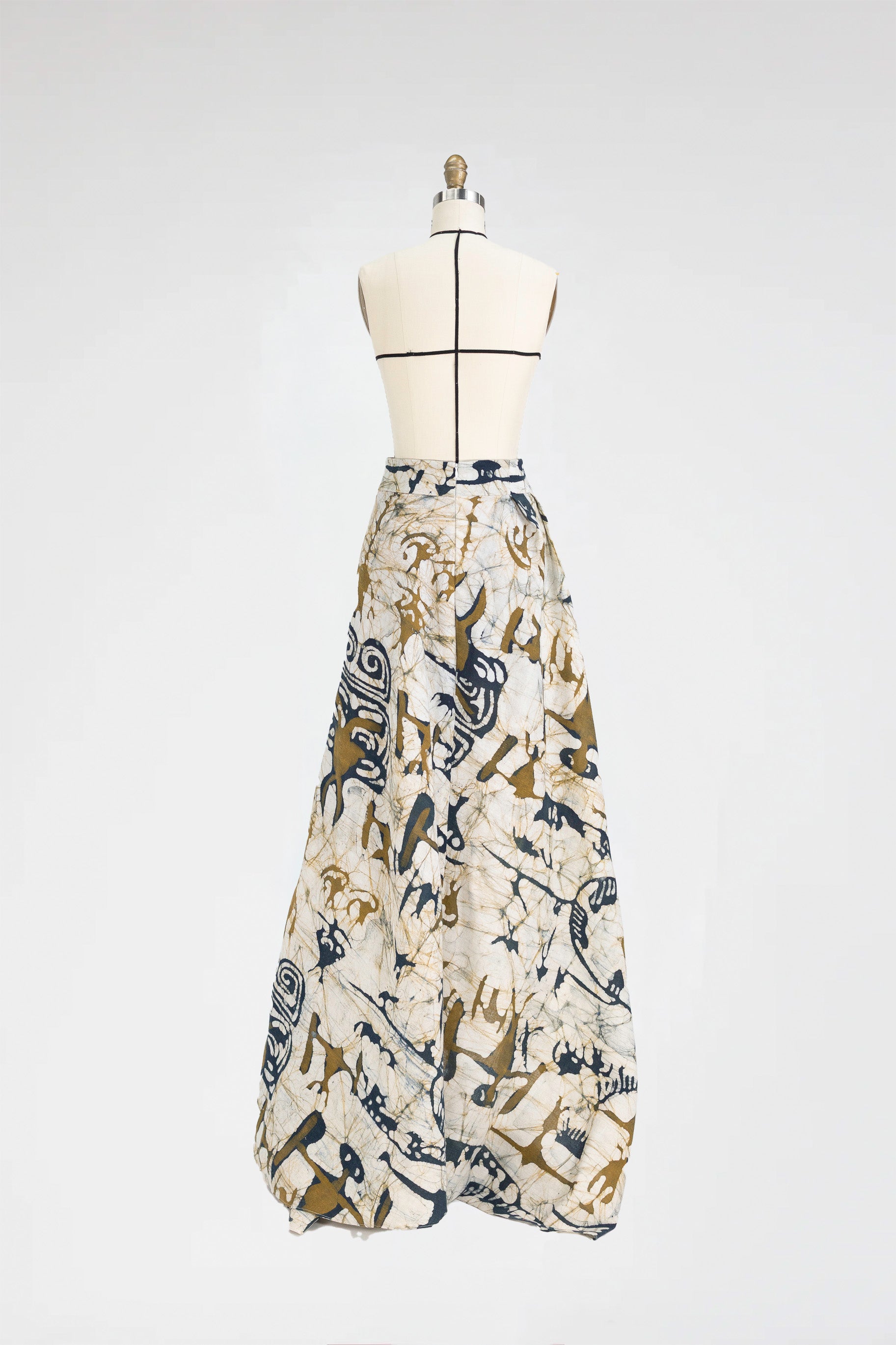 Artisanal batik skirt