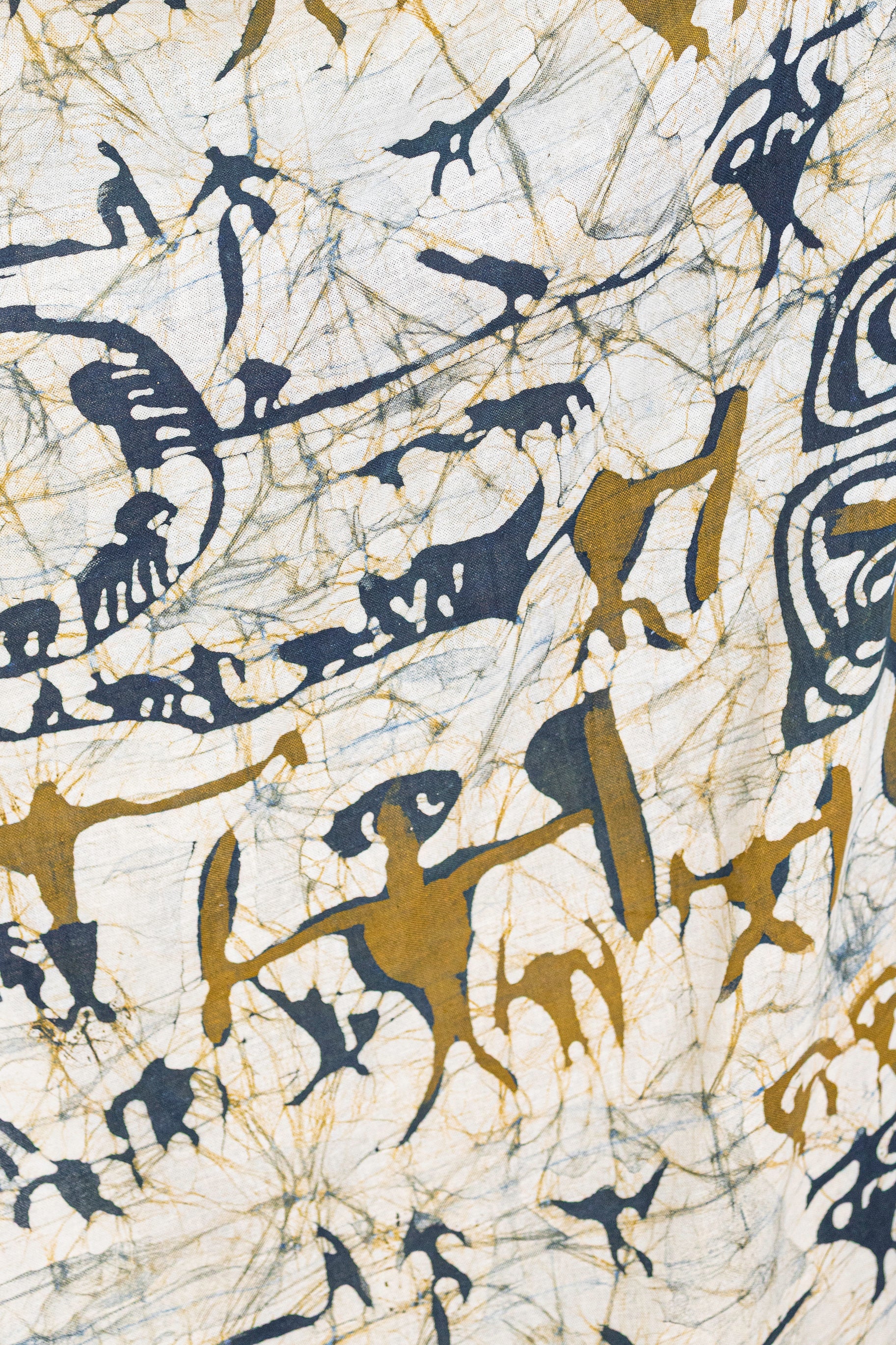 Artisanal batik skirt