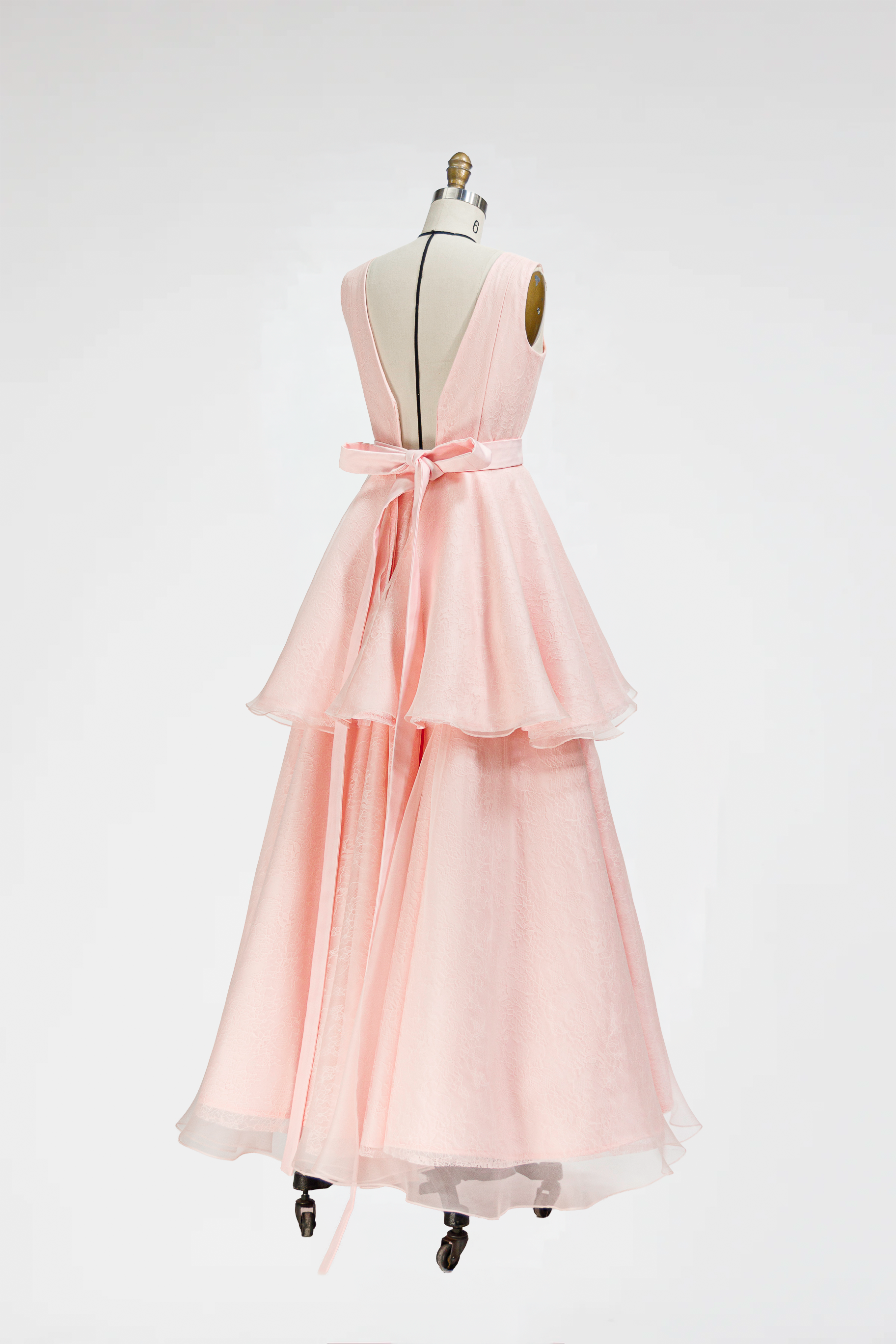 Blush Reverie Organza Gown