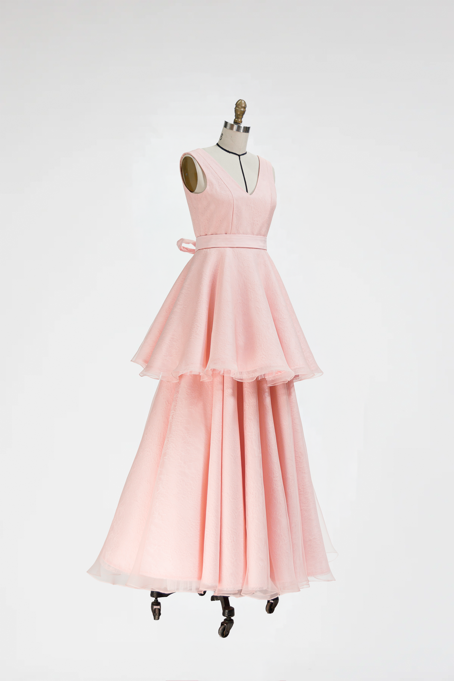 Blush Reverie Organza Gown