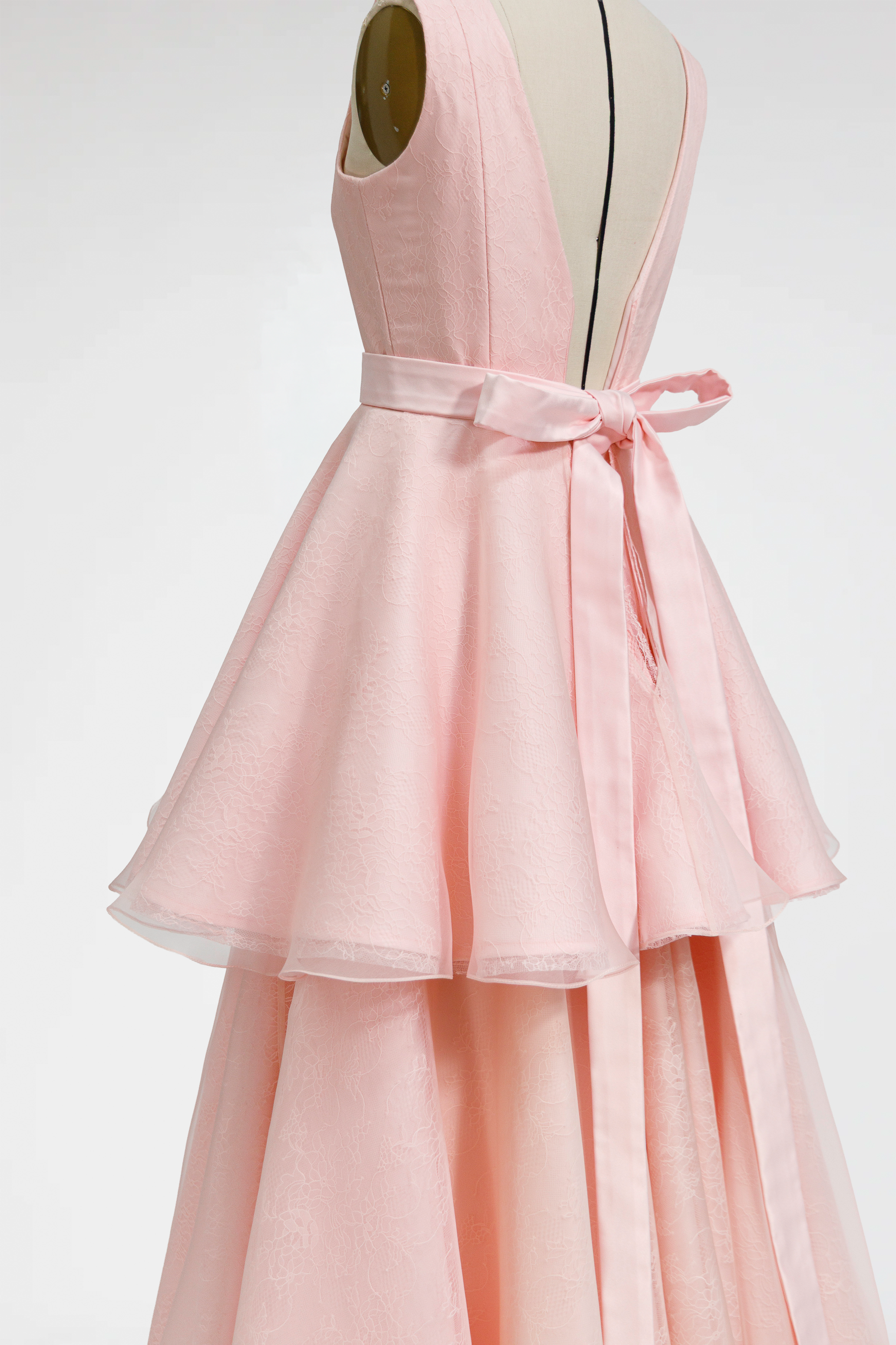 Blush Reverie Organza Gown