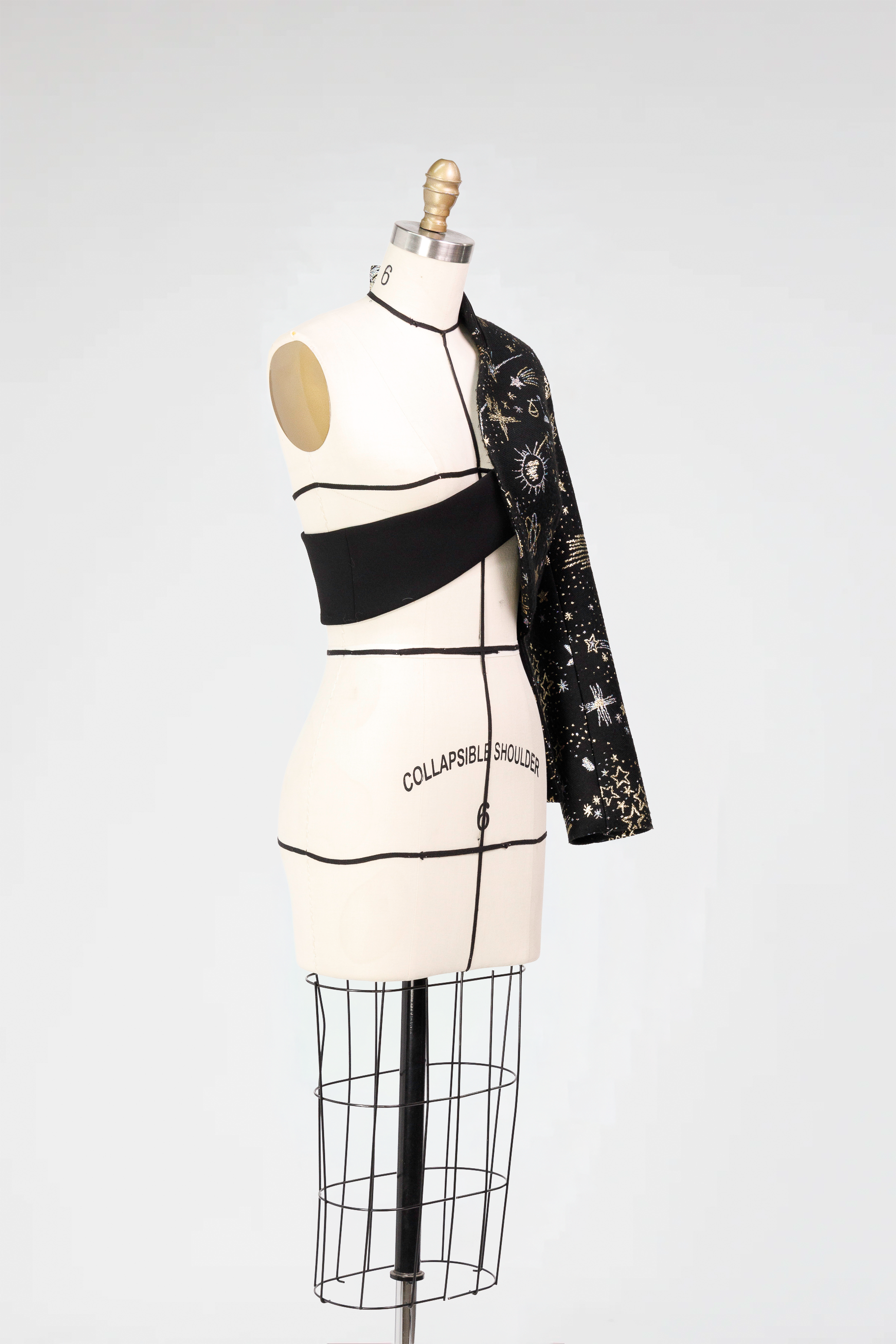 Cosmic Embellished Tencel Coat