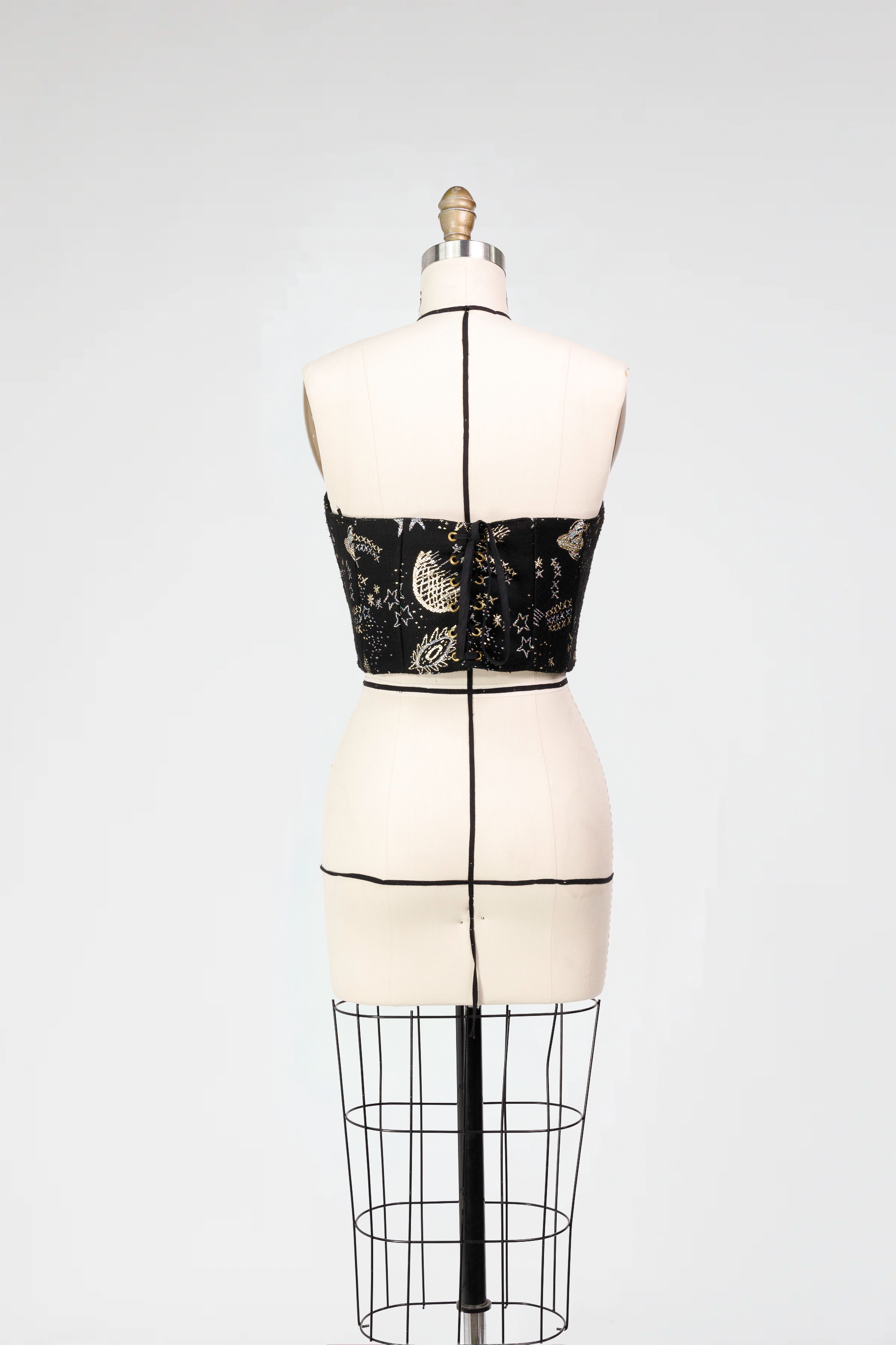 Celestial Embellished Corset Top