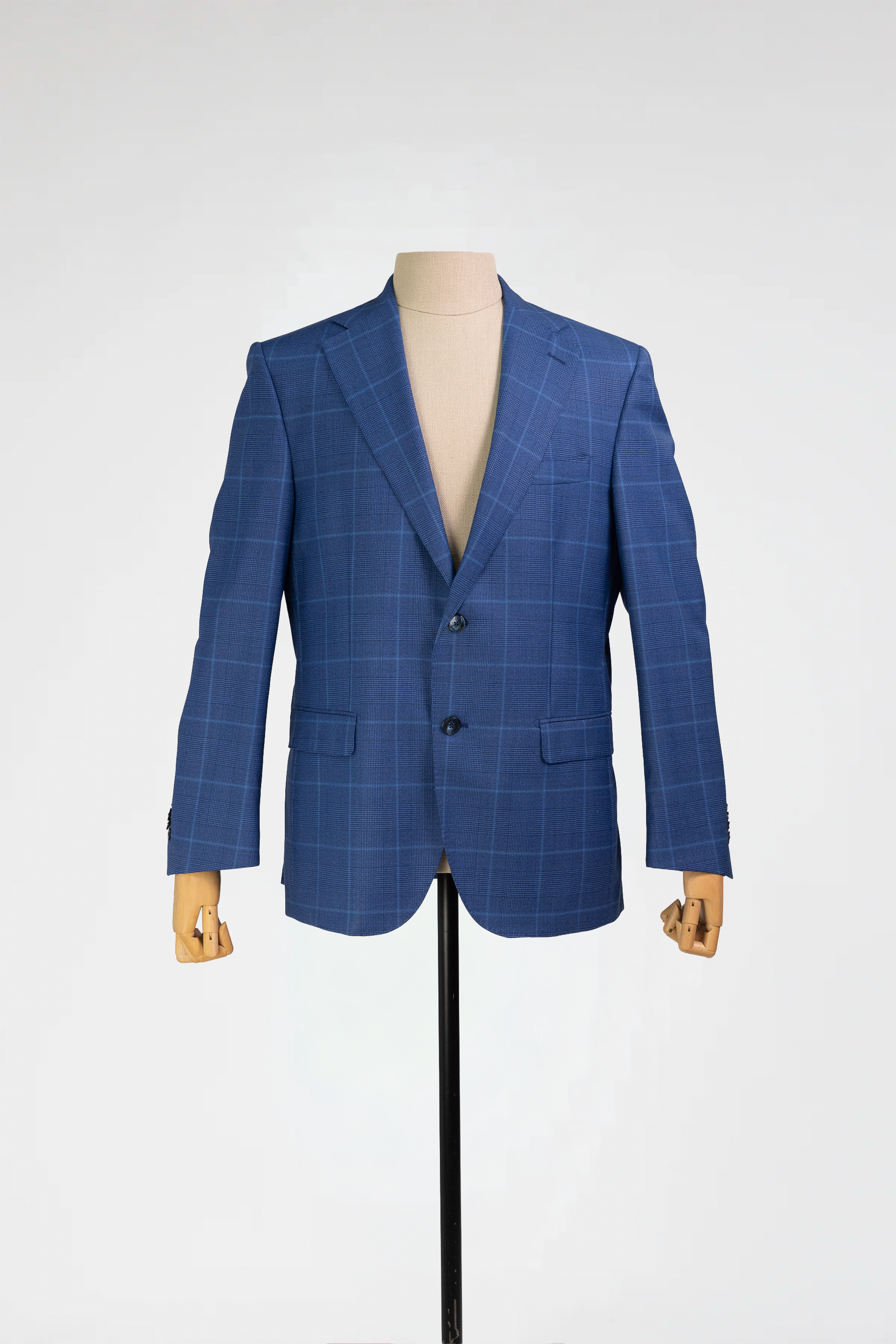 Blue Windowpane Blazer