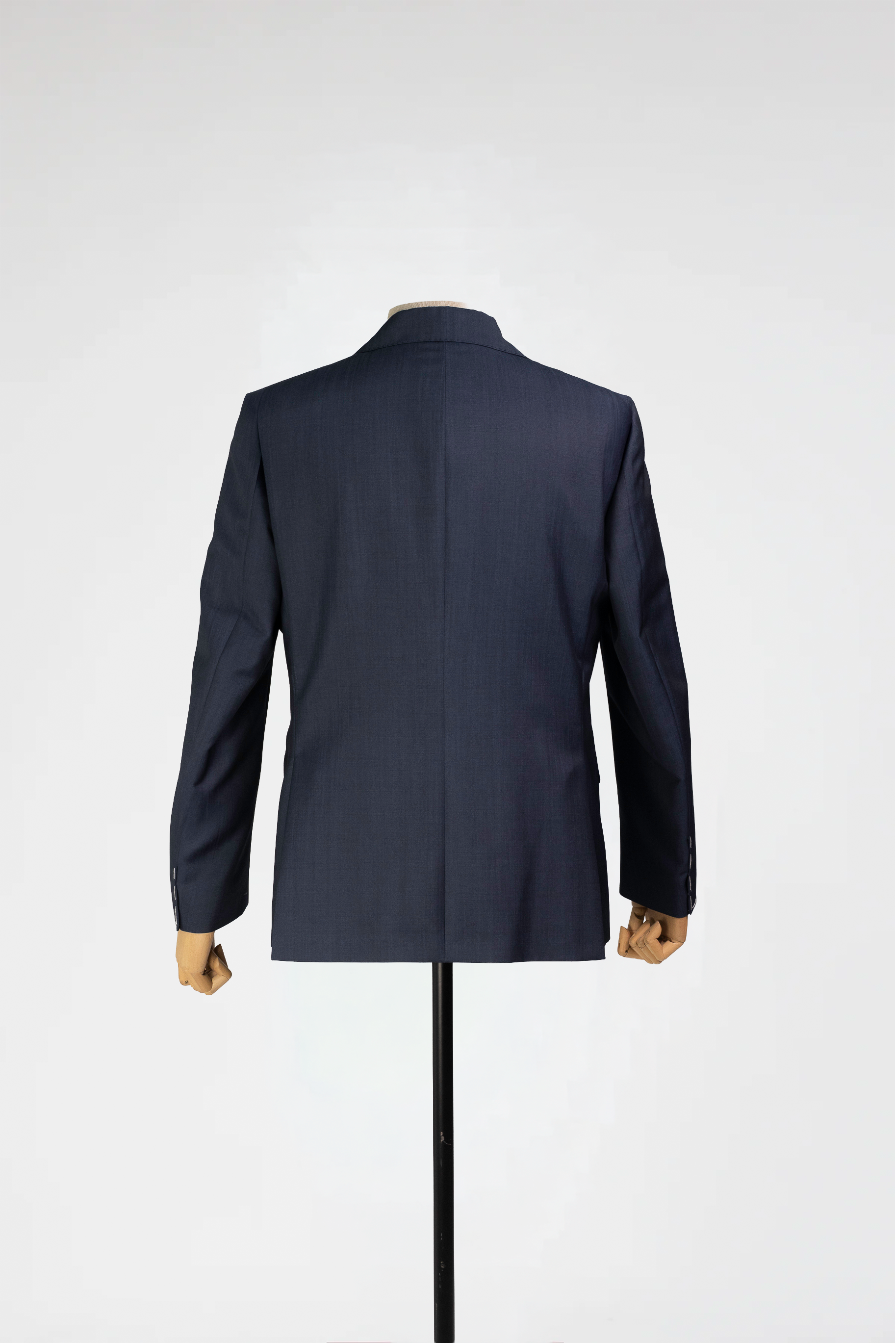 Navy Italian Silk-Wool Blazer