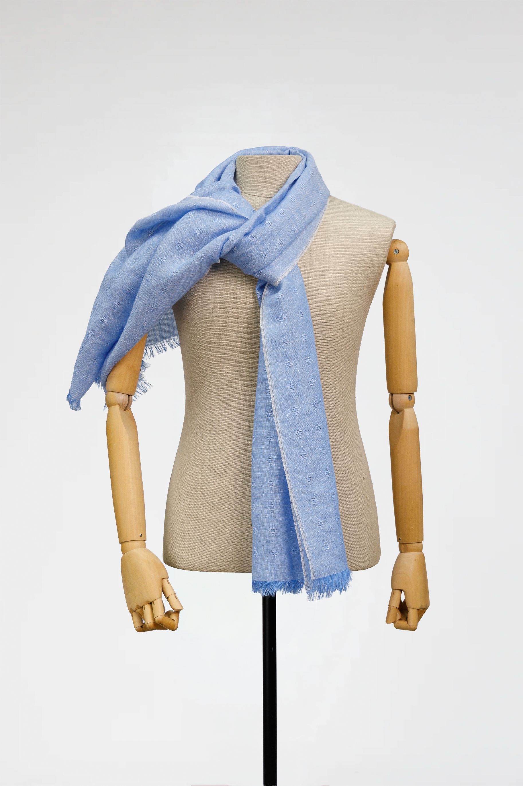 Alpaca Scarf Sky