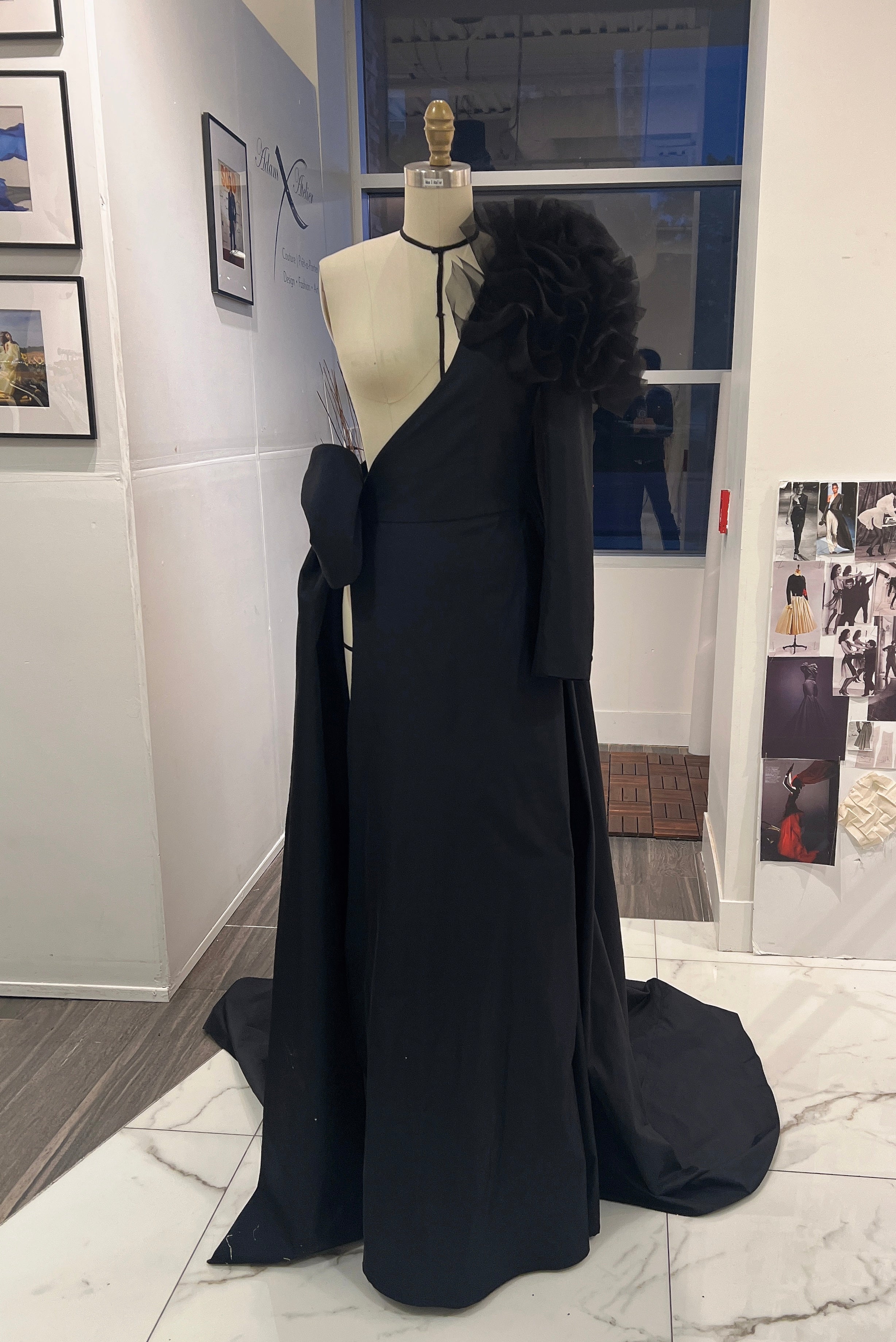 Celestial Noir Gown