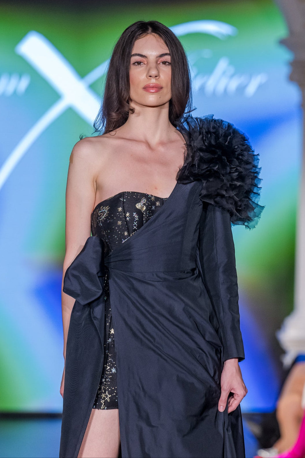 Celestial Noir Gown