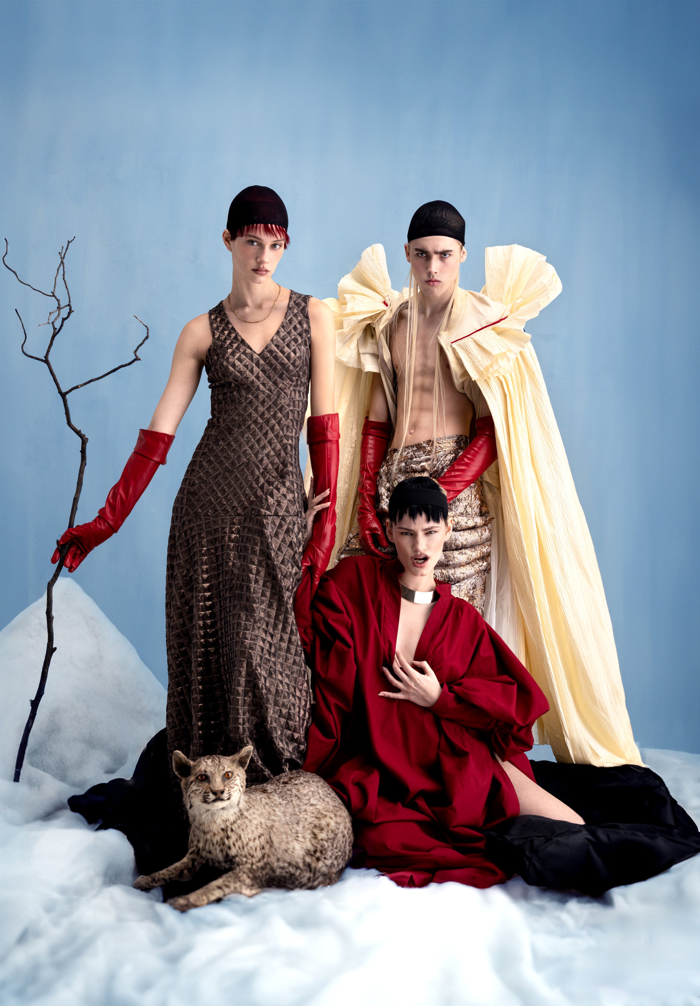 Adam X Atelier Couture Featured in Editorial Shoot