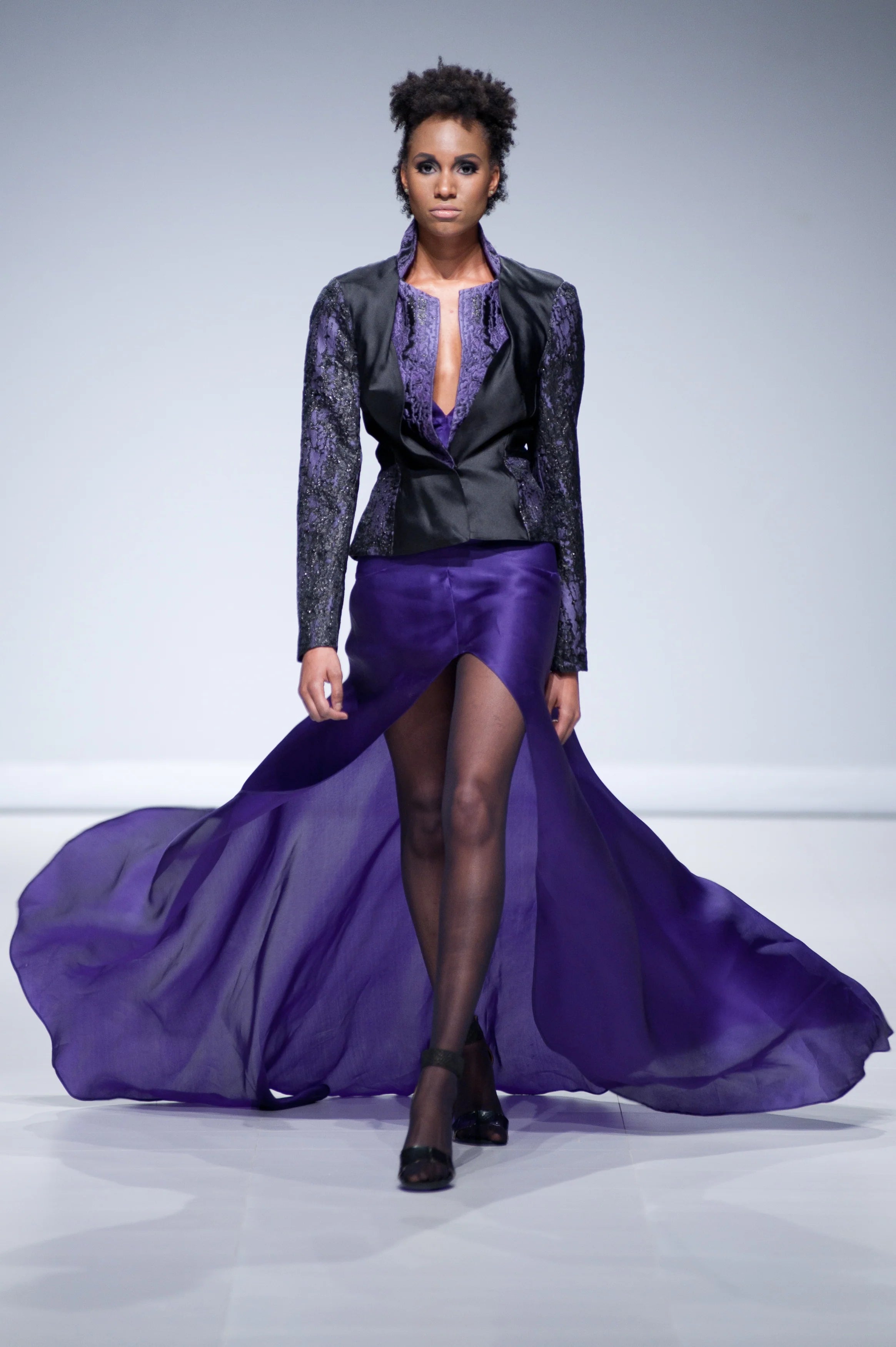 Brocade Silk Faille Jacket