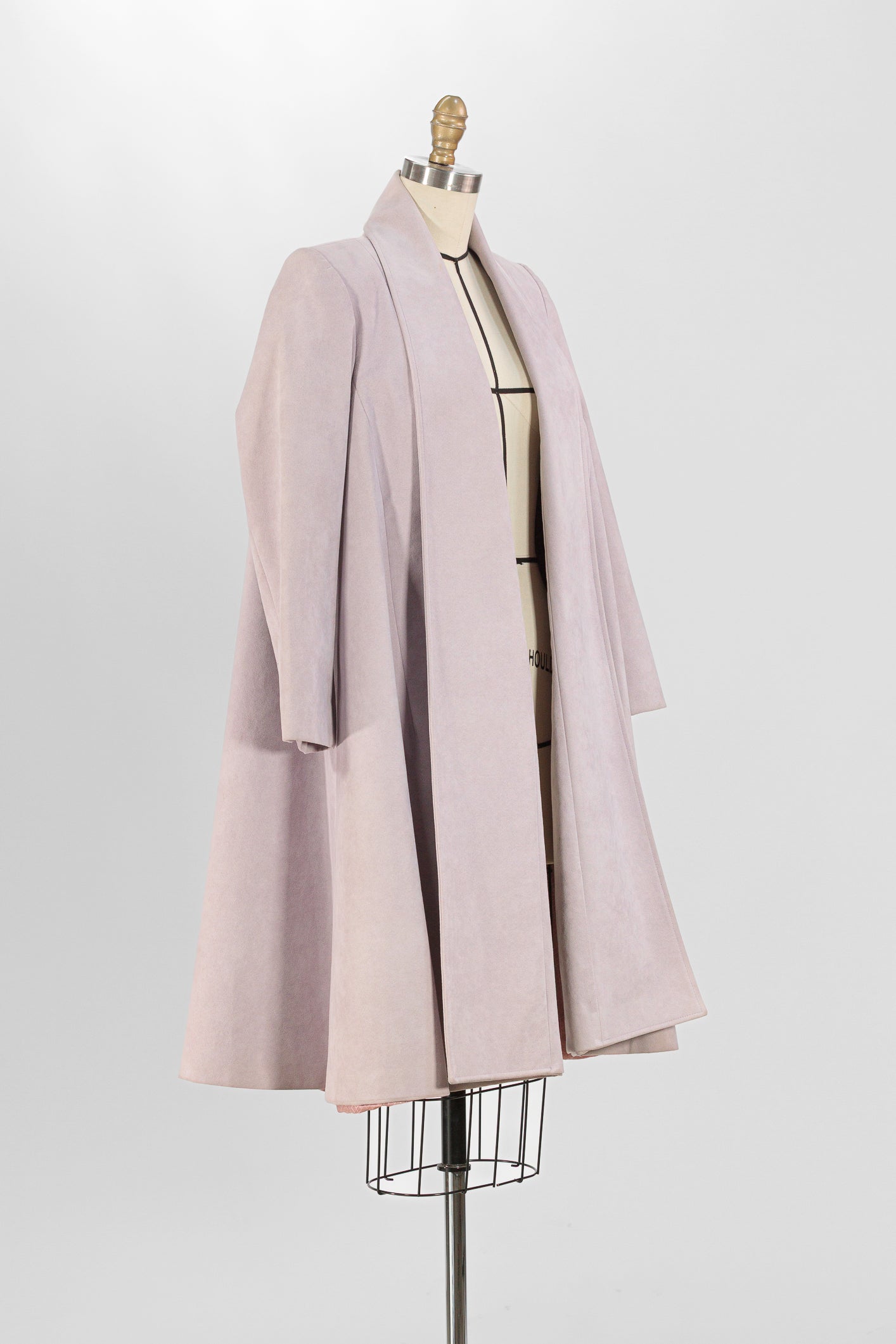 Suede London Coat
