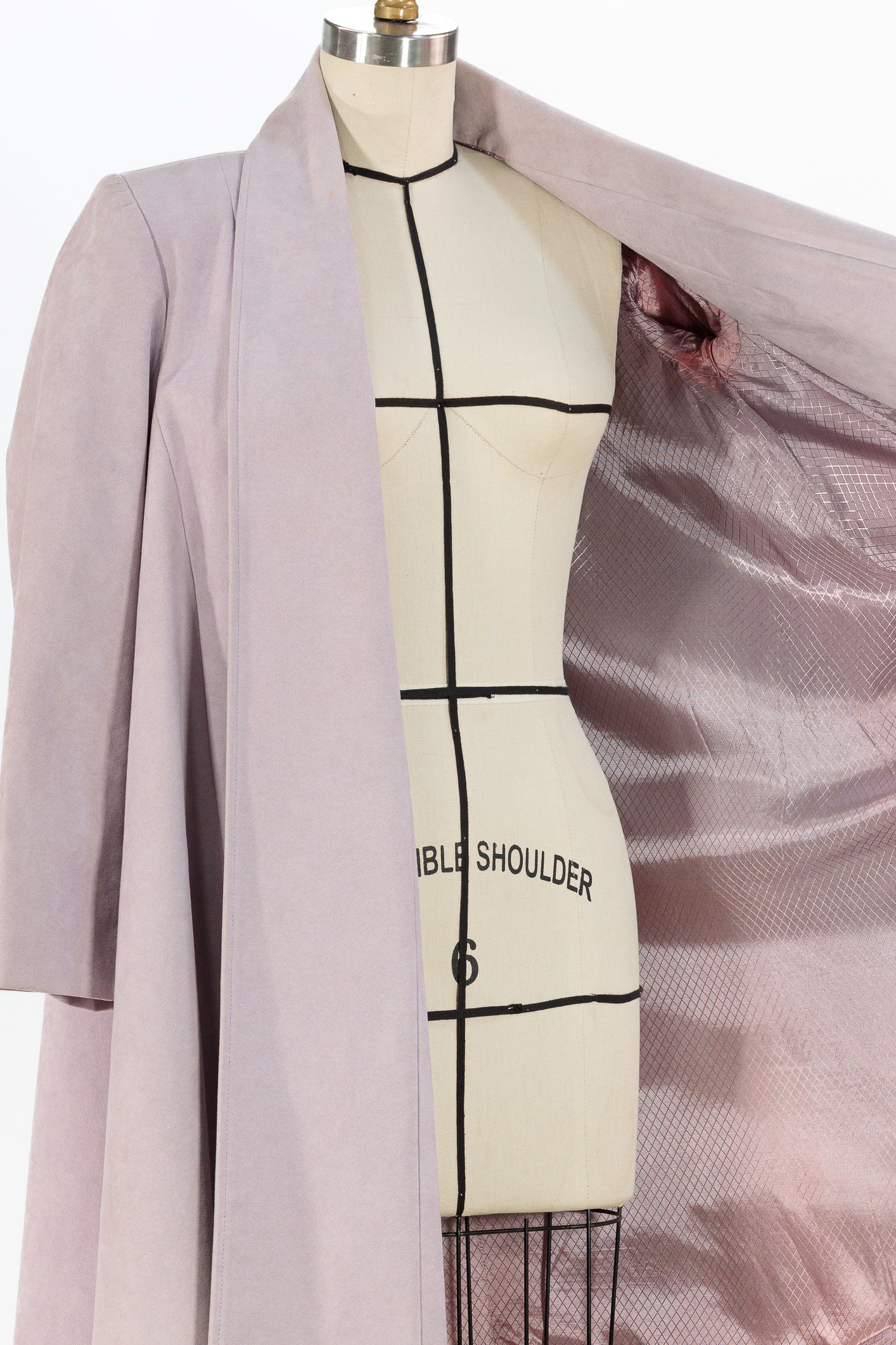 Suede London Coat