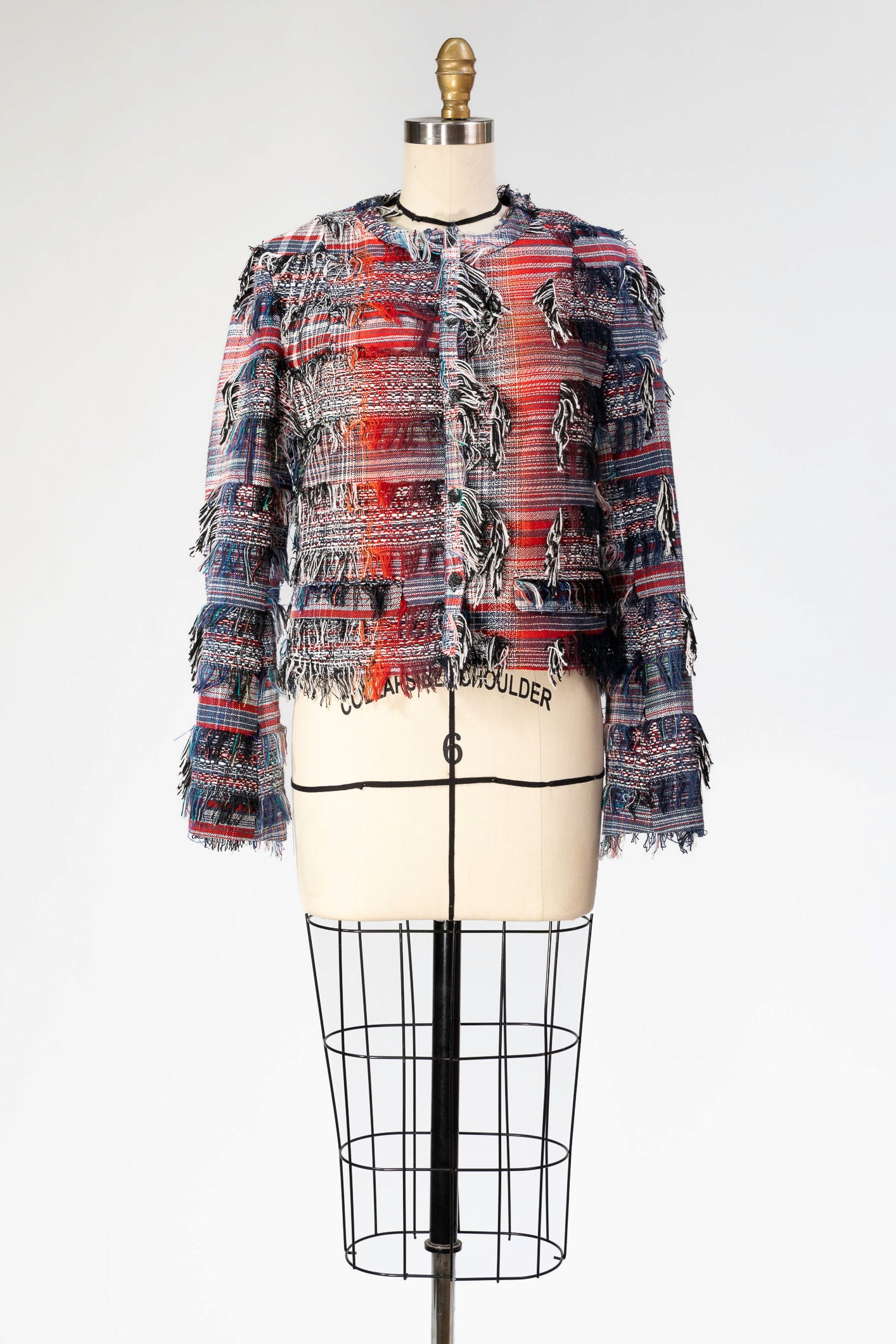 Katee Hand Crafted Cotton Tweed Jacket