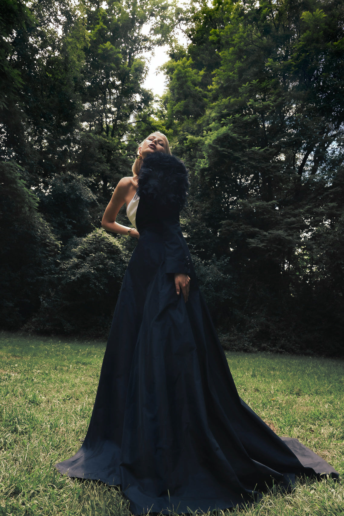 Celestial Noir Gown