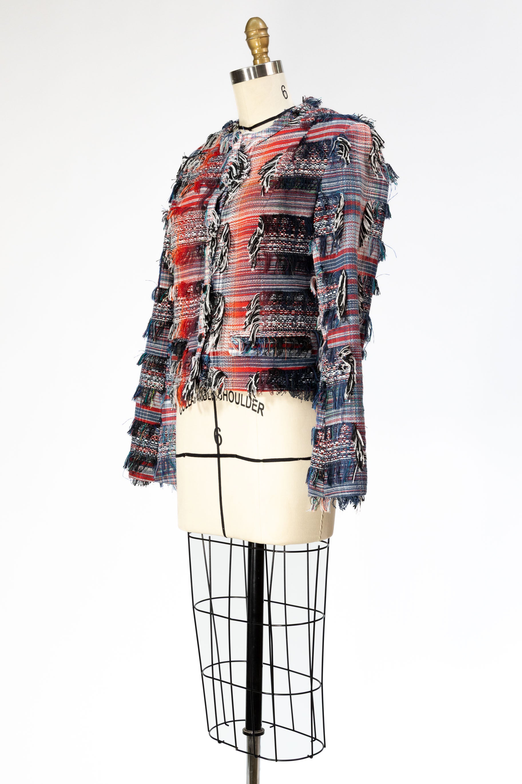 Katee Hand Crafted Cotton Tweed Jacket