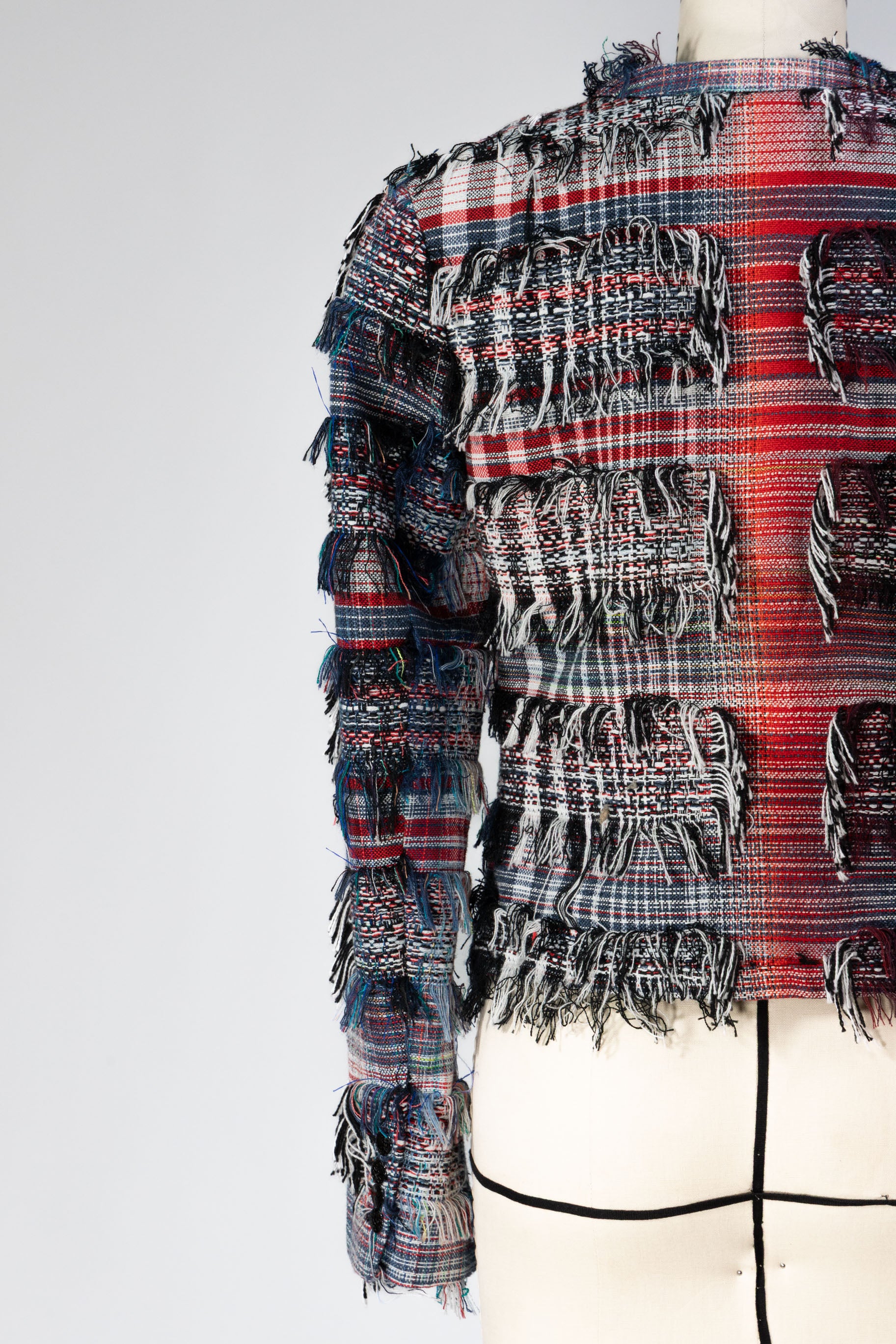 Katee Hand Crafted Cotton Tweed Jacket