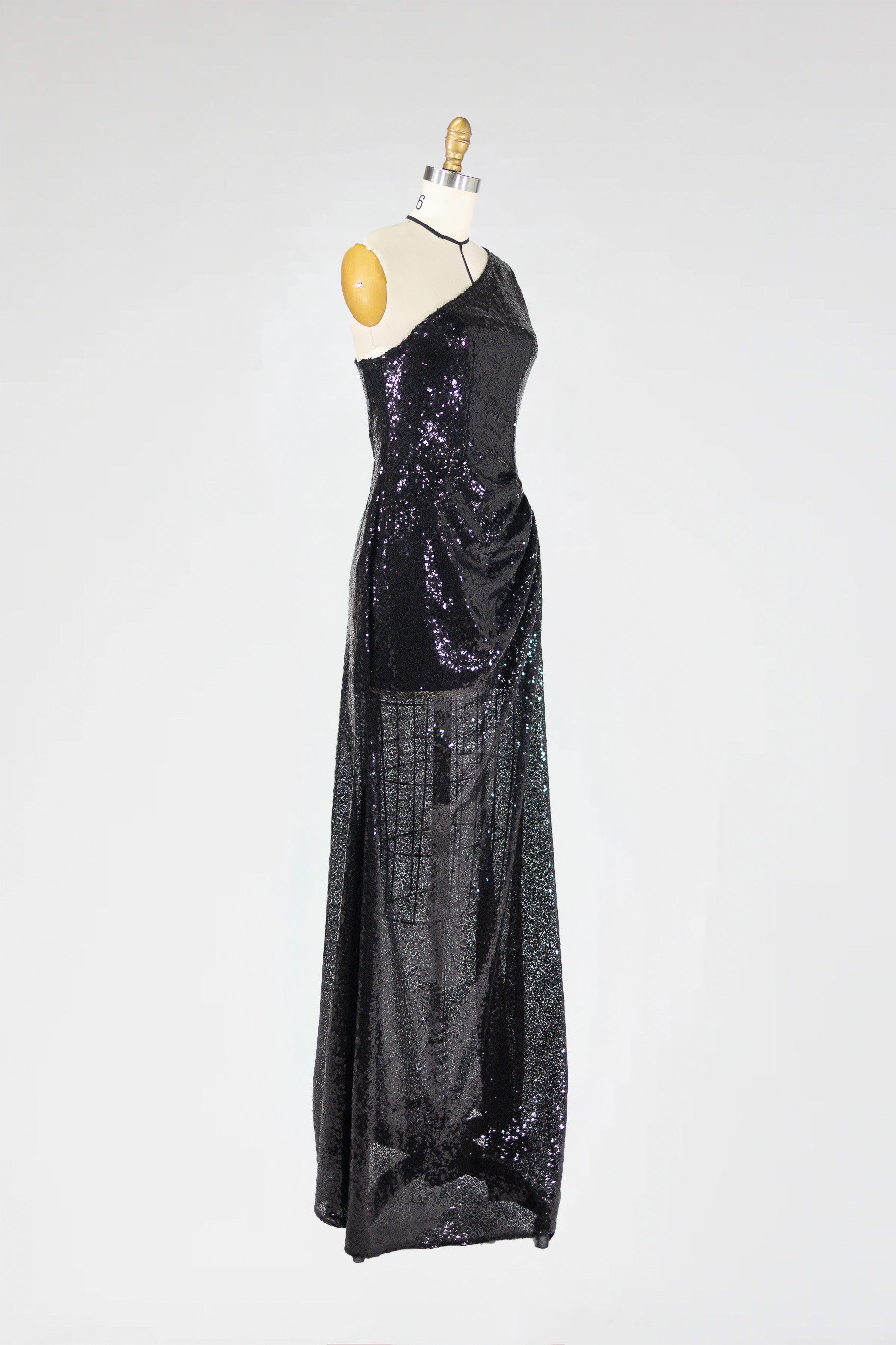 Noir Luminaire Gown
