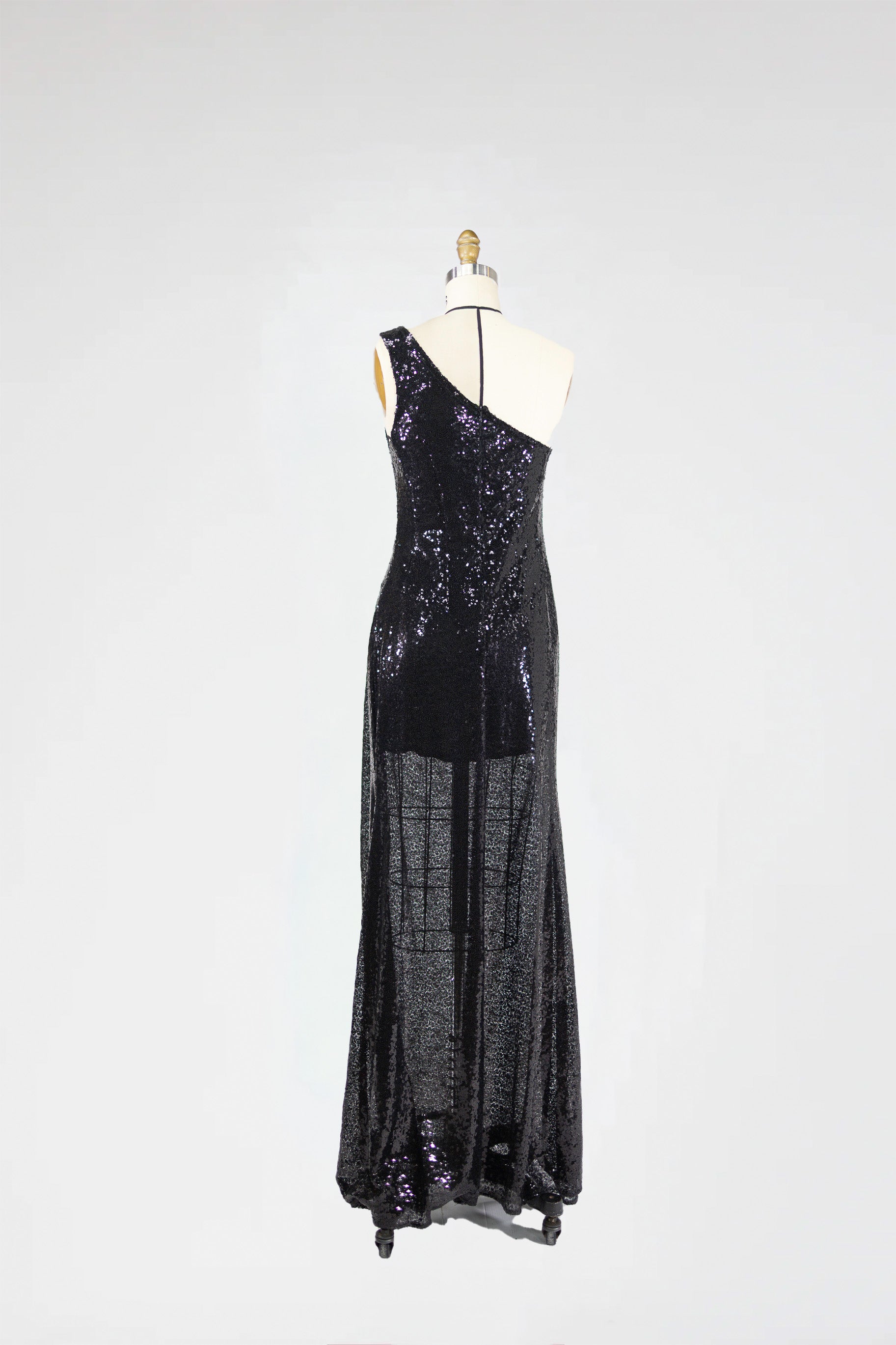 Noir Luminaire Gown