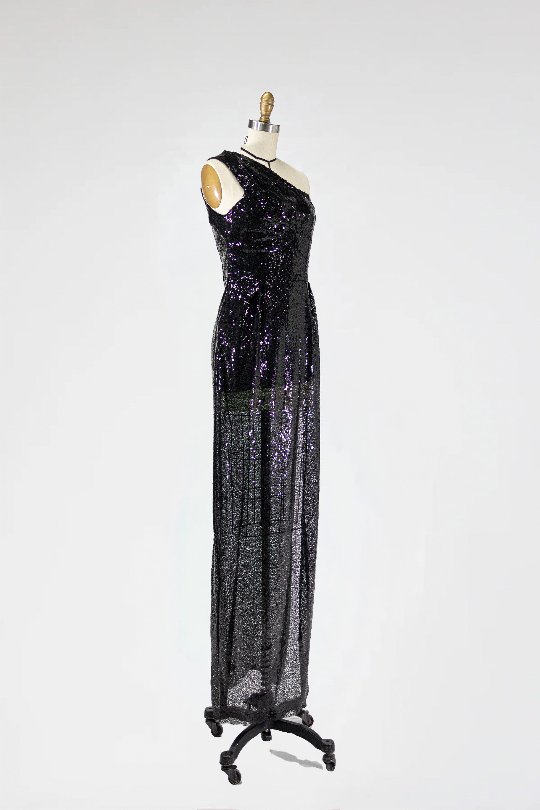 Luminous Noir Gown