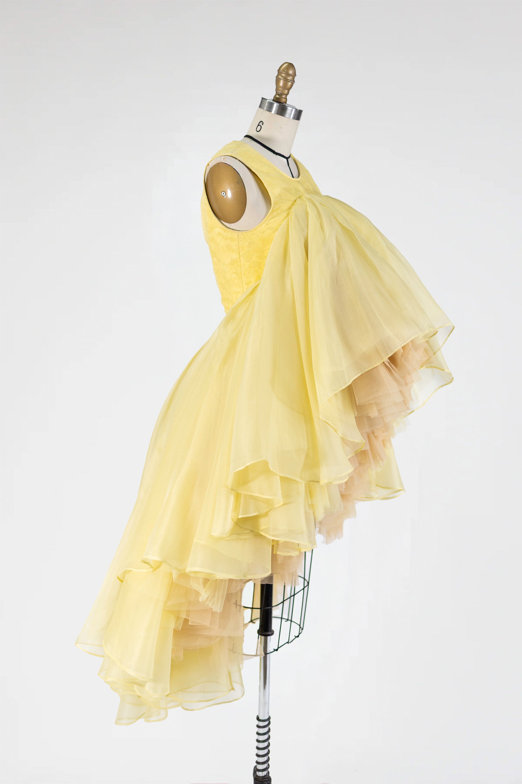 Sunlit Reverie Gown in Silk Organza and Tulle
