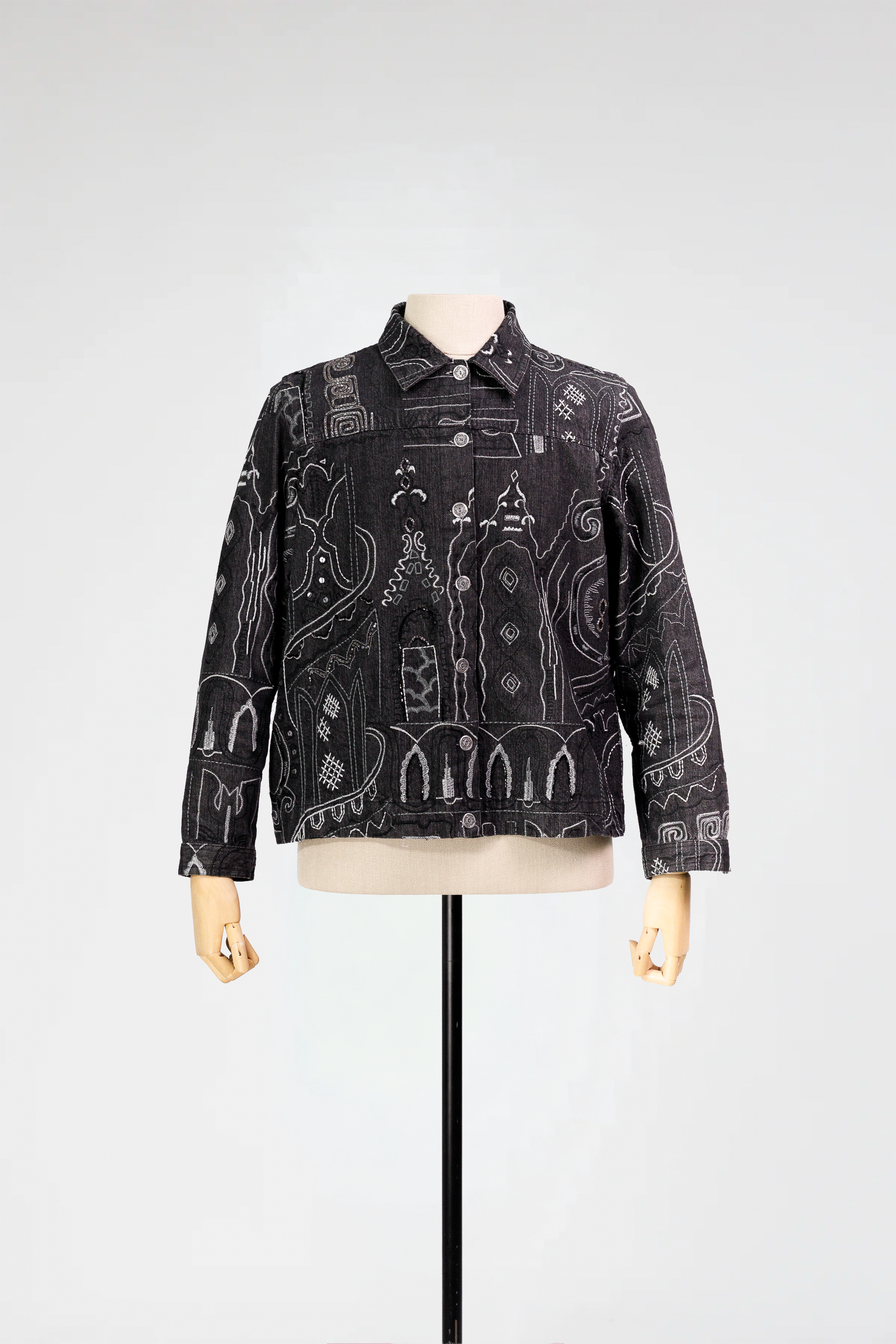 Midnight Etch Denim Jacket