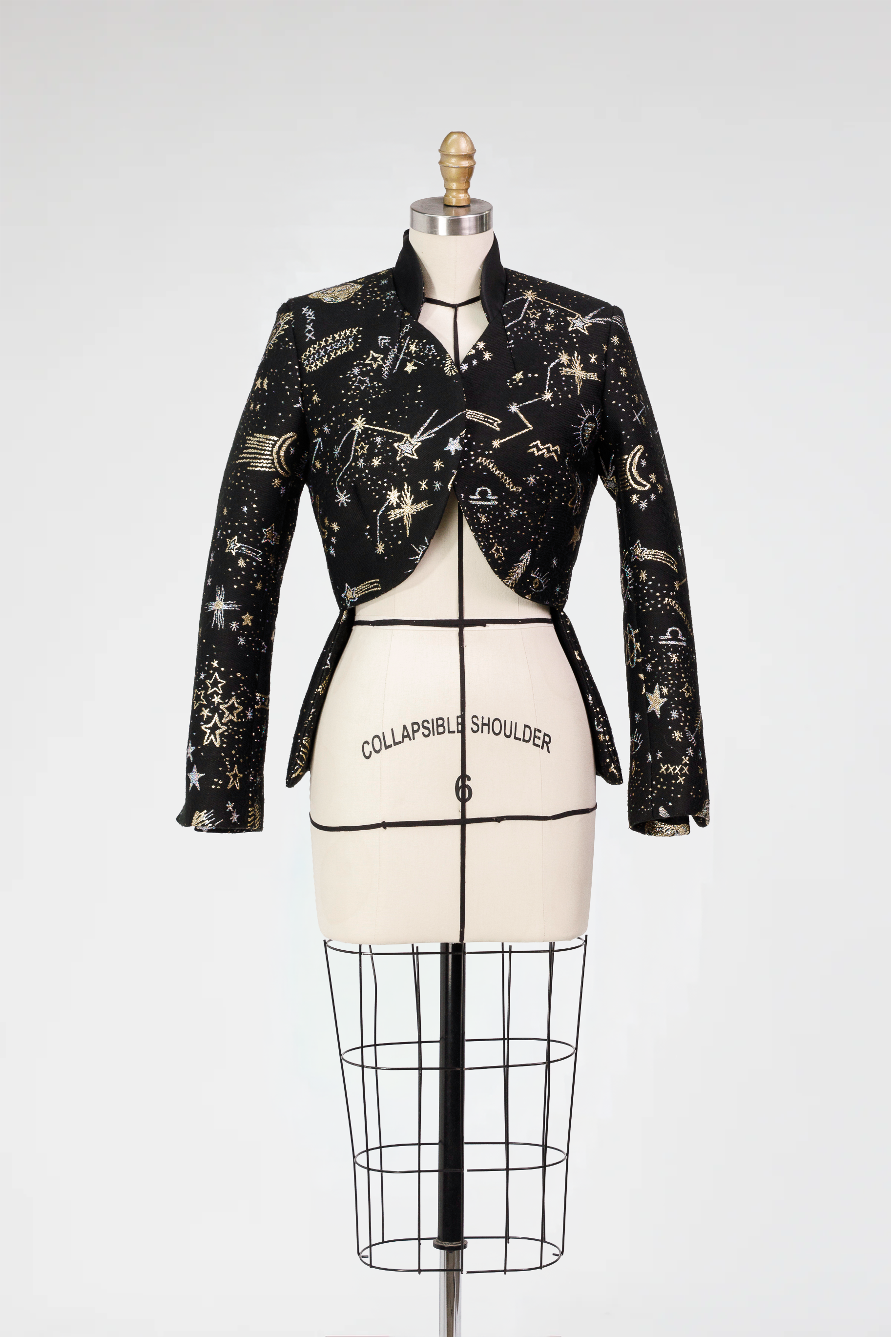 Celestial Cropped Jacket