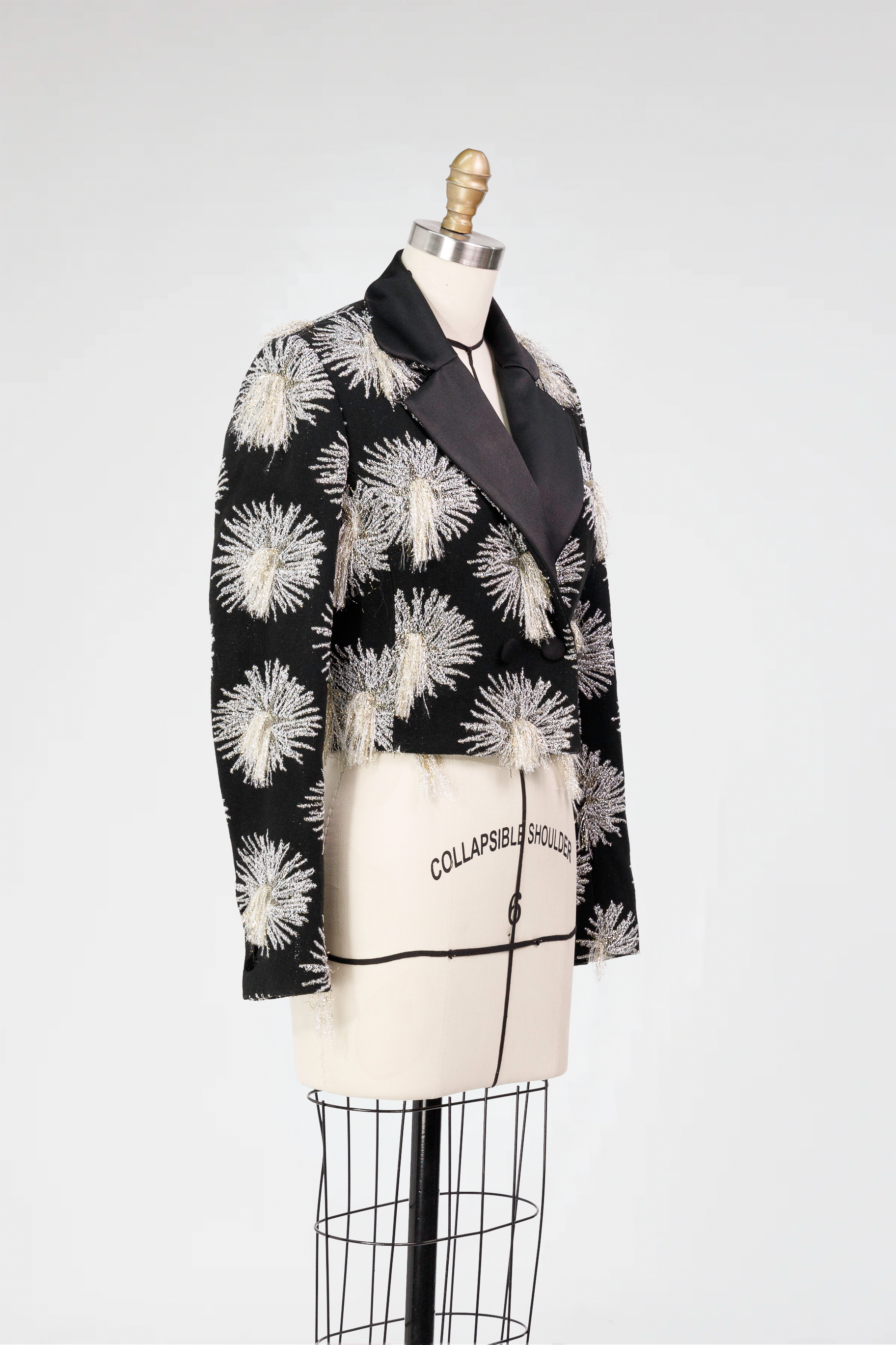 Celestial Starlight Embroidered Blazer