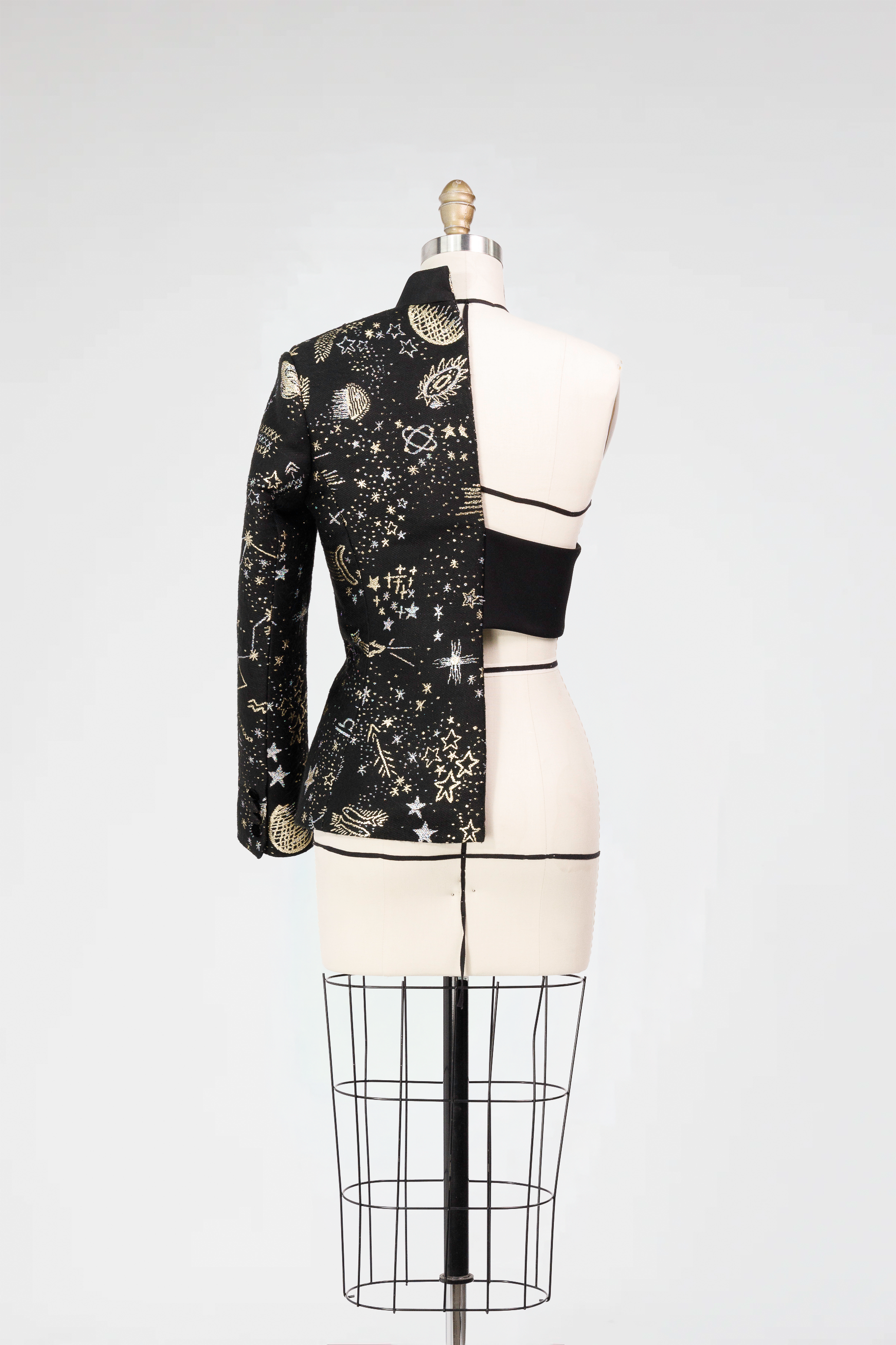 Cosmic Embellished Tencel Coat