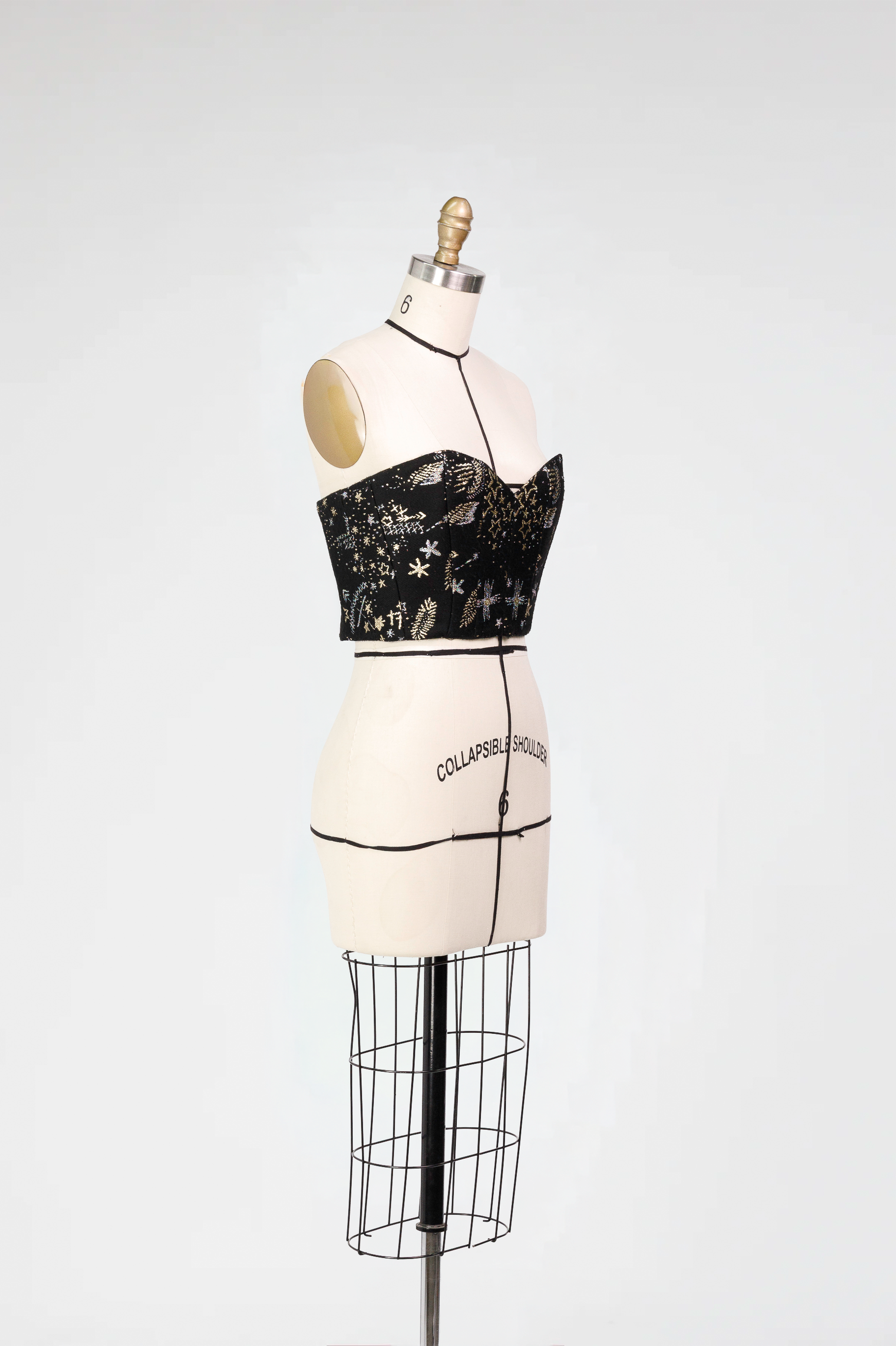 Celestial Embellished Corset Top