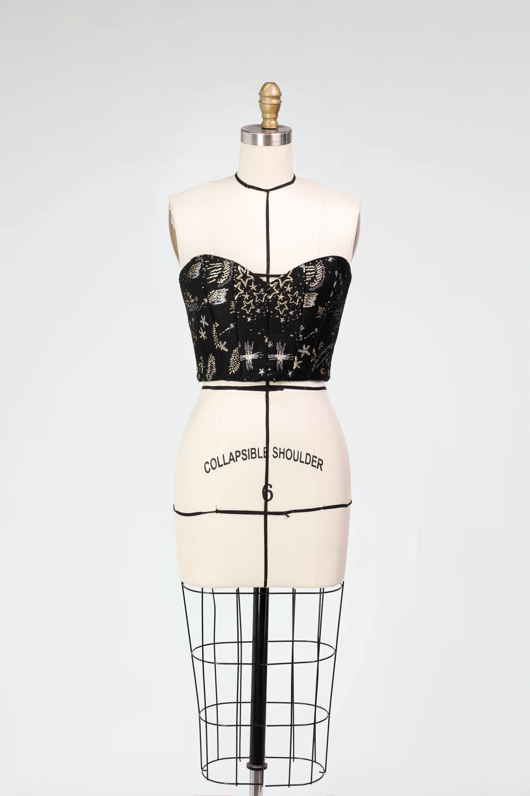 Celestial Embellished Corset Top