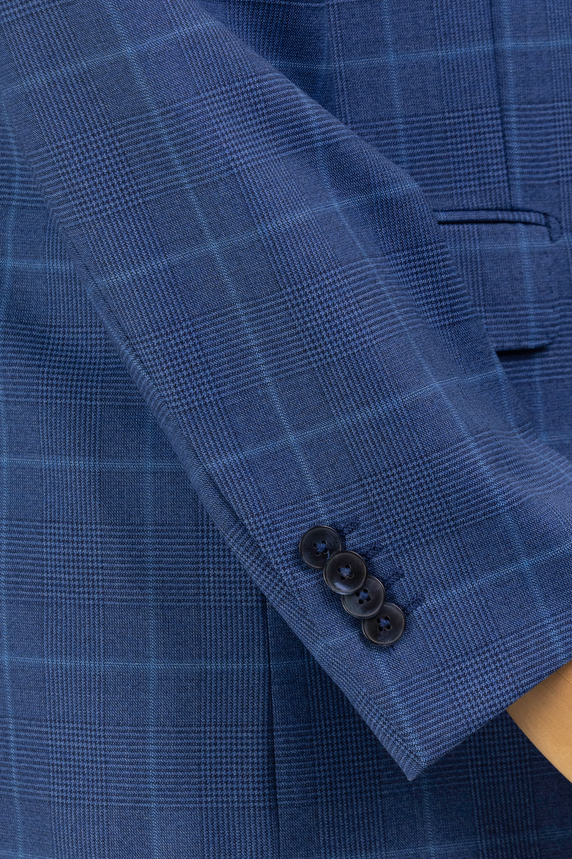 Blue Windowpane Blazer